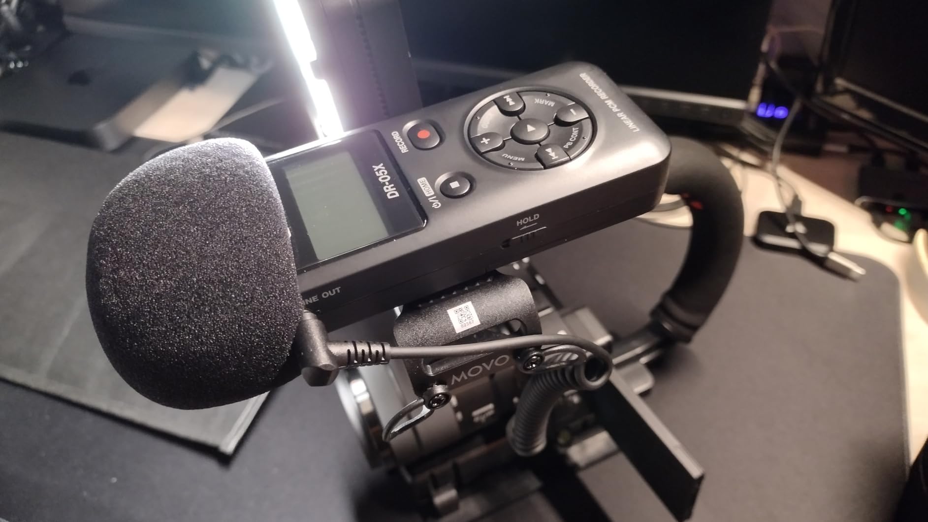 Tascam DR-05X Stereo Handheld Digital Audio Portable Recorder and USB Audio Interface, Pro Field, AV, Music, Dictation Recorder customer photo 2