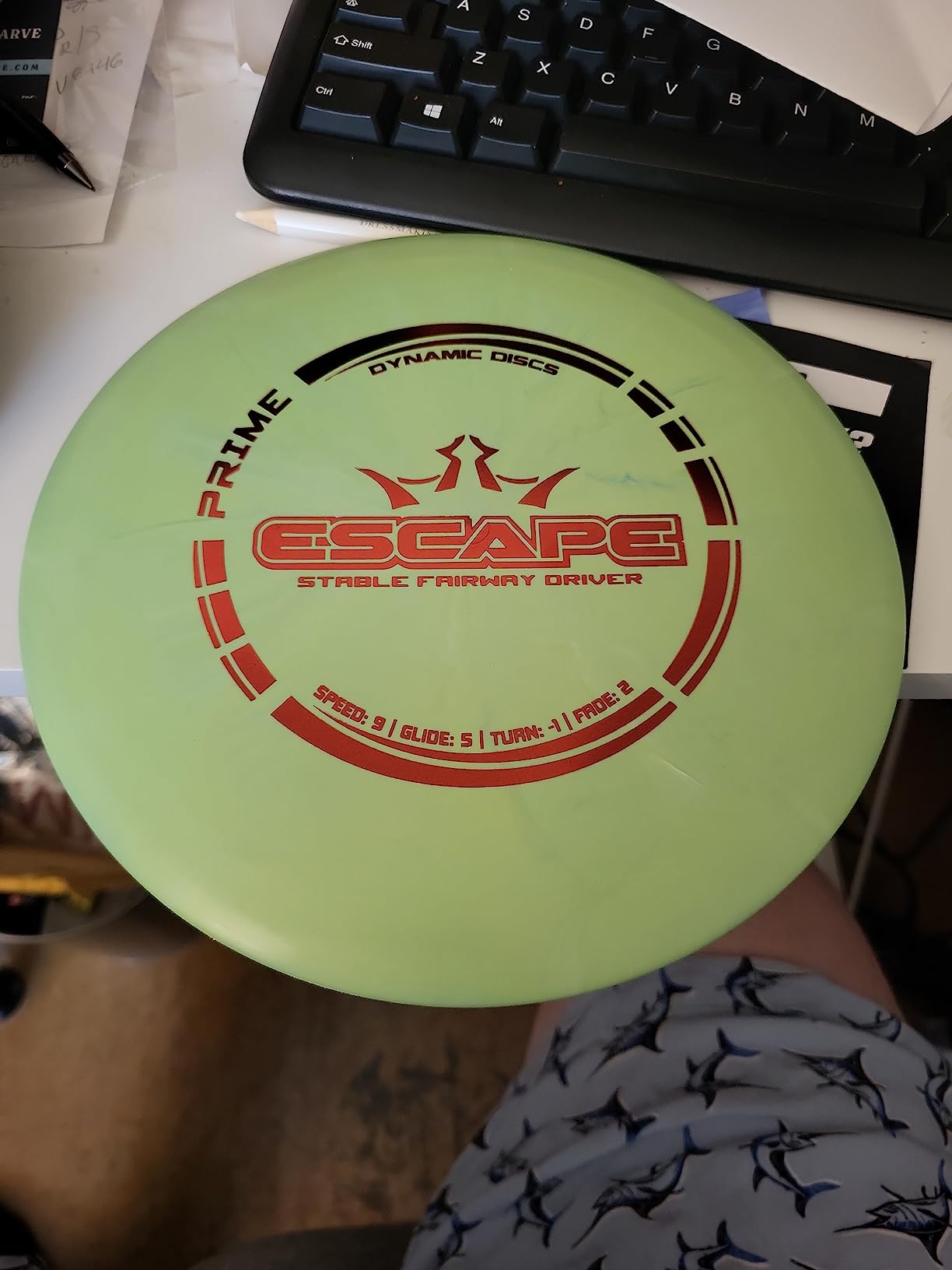 Dynamic Discs Prime Burst 4-Disc Golf Starter Set | Includes Putter, Midrange, Fairway & Driver + Mini Marker | Golf Discs Set for Beginners | 170-176g customer photo 1