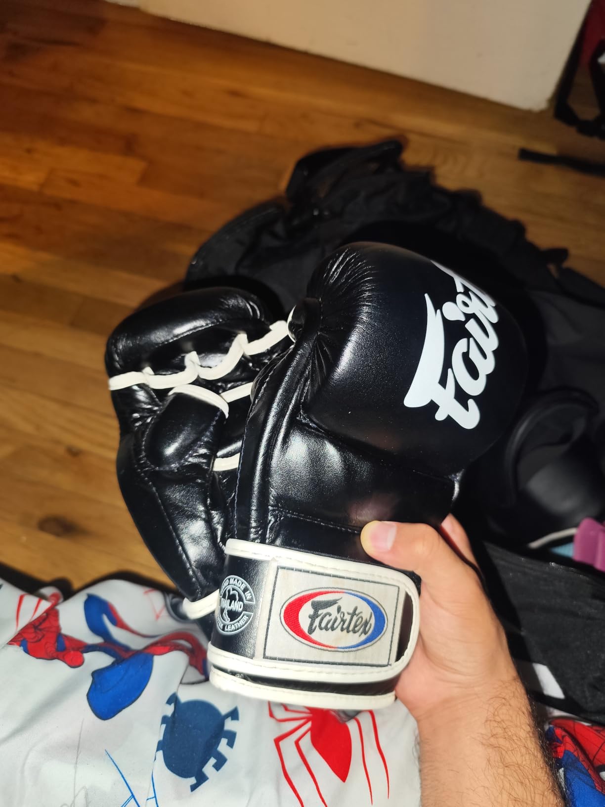 Fairtex FGV18 Muay Thai Boxing Gloves for Men, Women & Kids| MMA Gloves for Martial Arts|Made from Premium Quality Leather, Light Weight & Shock Absorbent Boxing Gloves customer photo 1