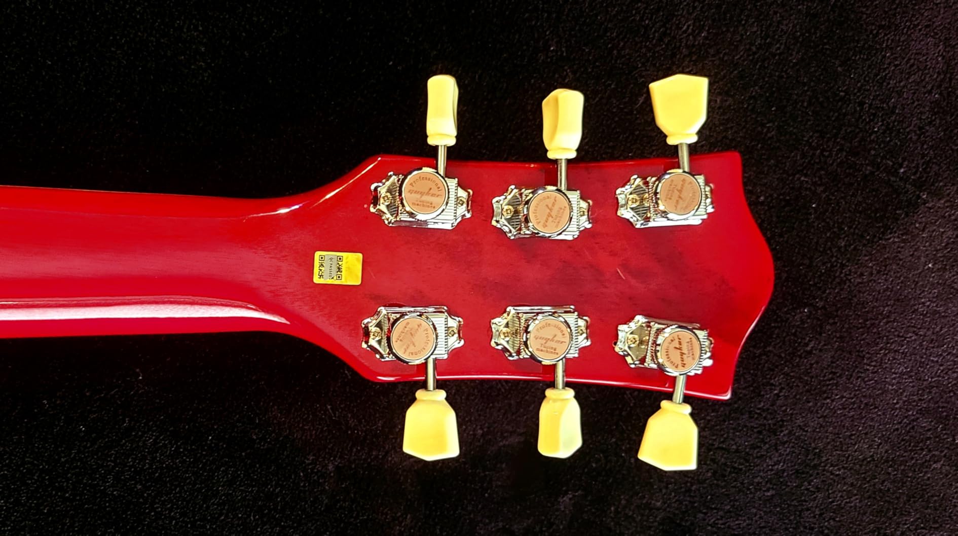 Leo Jaymz SC Series Electric Guitar - Mahogany Body, Dual Humbuckers, Tune-O-Matic Bridge (Skull) customer photo 2