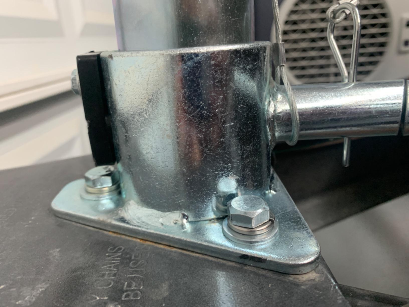 USA-Owned Fastest Jack on The Market - 2000lb No-Crank Tongue Jack for Boat, RV & Utility Trailers customer photo 2