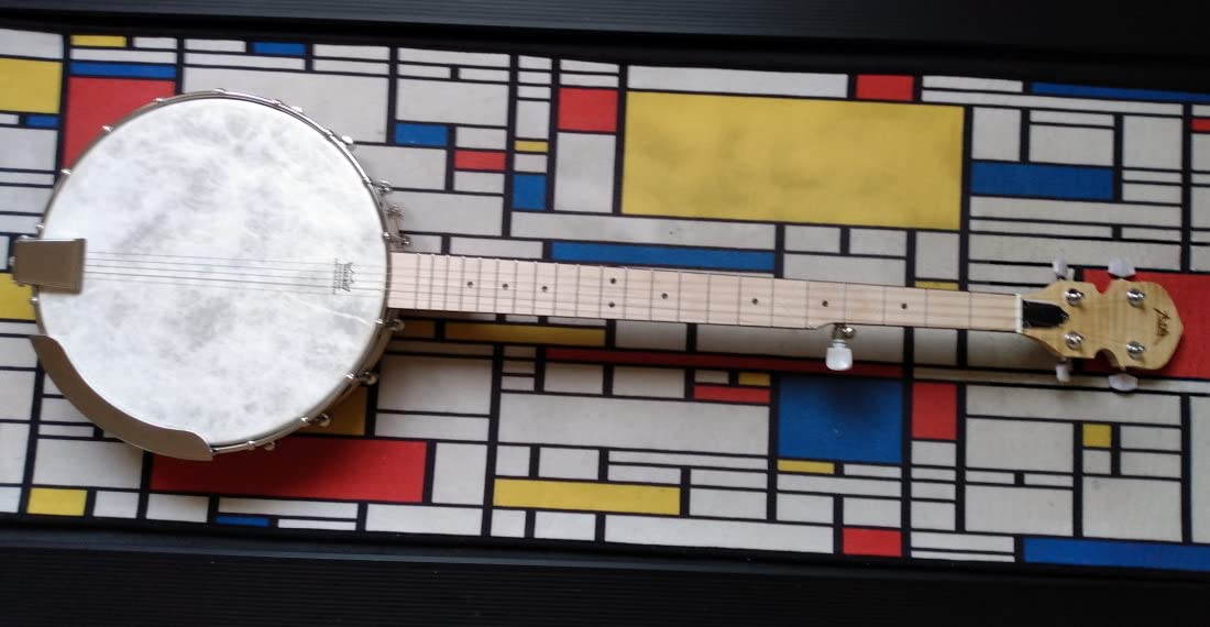 Banjo Ukulele, AKLOT Concert 23 inch Remo Drumhead Open Back Maple Body 15:1 Advanced Tuner with Two Way Truss Rod Gig Bag Tuner String Strap Picks customer photo 1