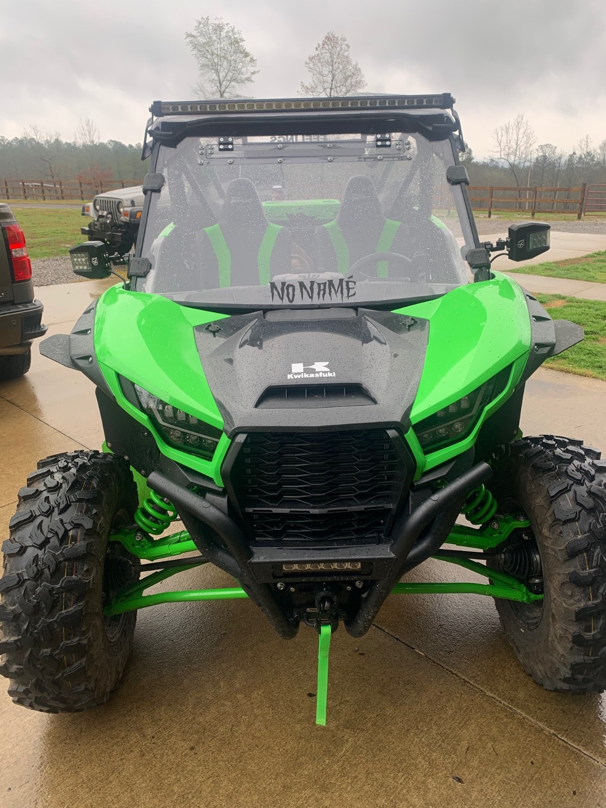 SuperATV 4500 lb Winch For UTV/ATV | Complete Black Ops Winch Kit | Waterproof Seals And Solenoid | 1.3 HP Motor | 166:1 Gear Ratio customer photo 1