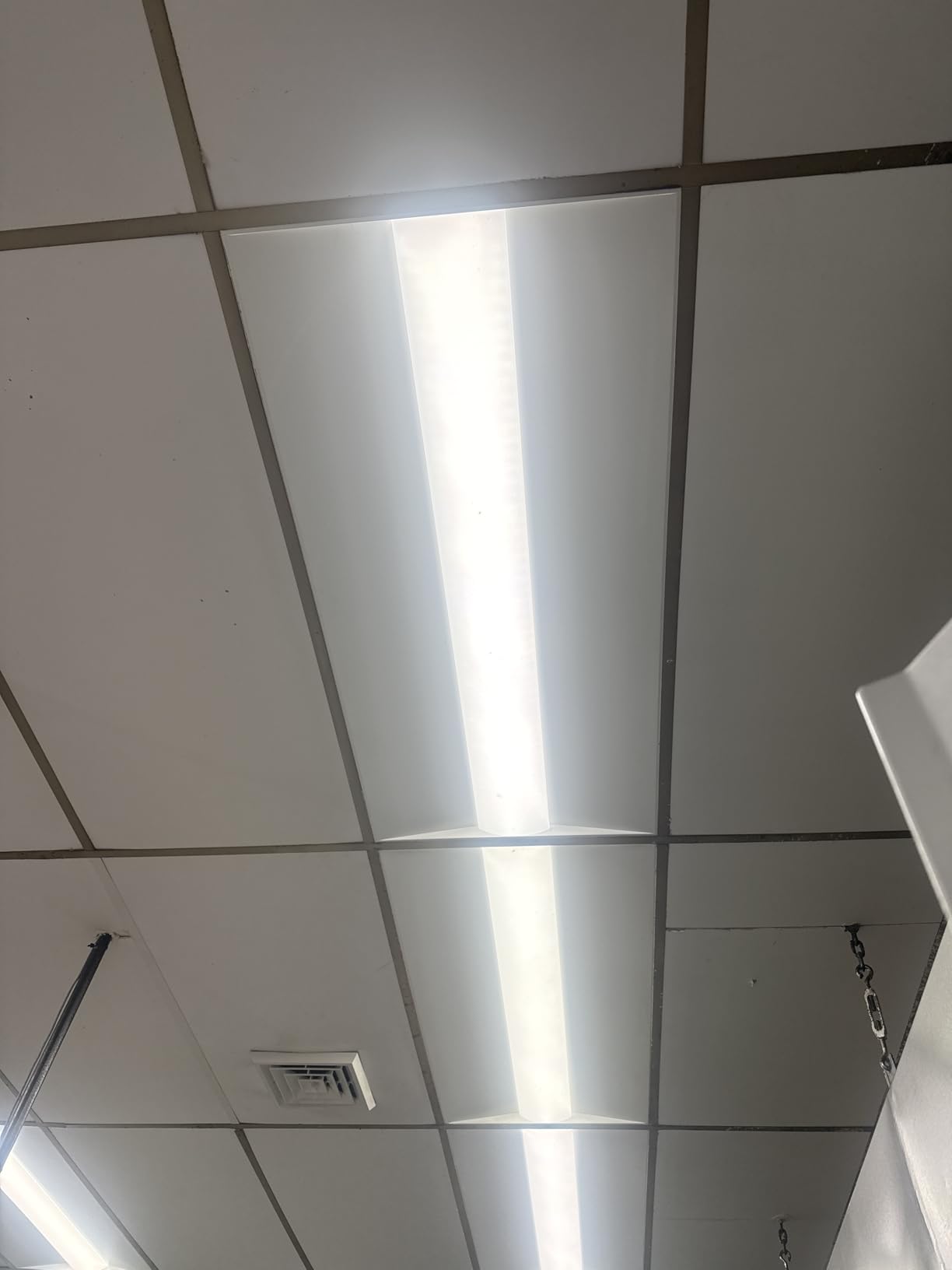 Cortelco 2x4 LED Troffer Light,4 Colo Options 3000K-5000K,50W/40W/35W/30W/25W,Up to 7500 Lumens,0-10V Dimmable Drop Ceiling Lights,100-277V,ETL & DLC Listed,Commercial Grade,4 Pack customer photo 1
