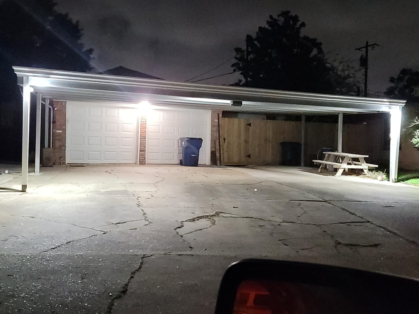 LED Barn Light 50W Outdoor Dusk to Dawn Yard Lighting Aluminum 5000K 2Pack | LED Area Light with Photocell Ultra Bright 7,500lm Daylight AC100-277V IP65 Waterproof for Farm Yard Garage ETL Listed customer photo 1