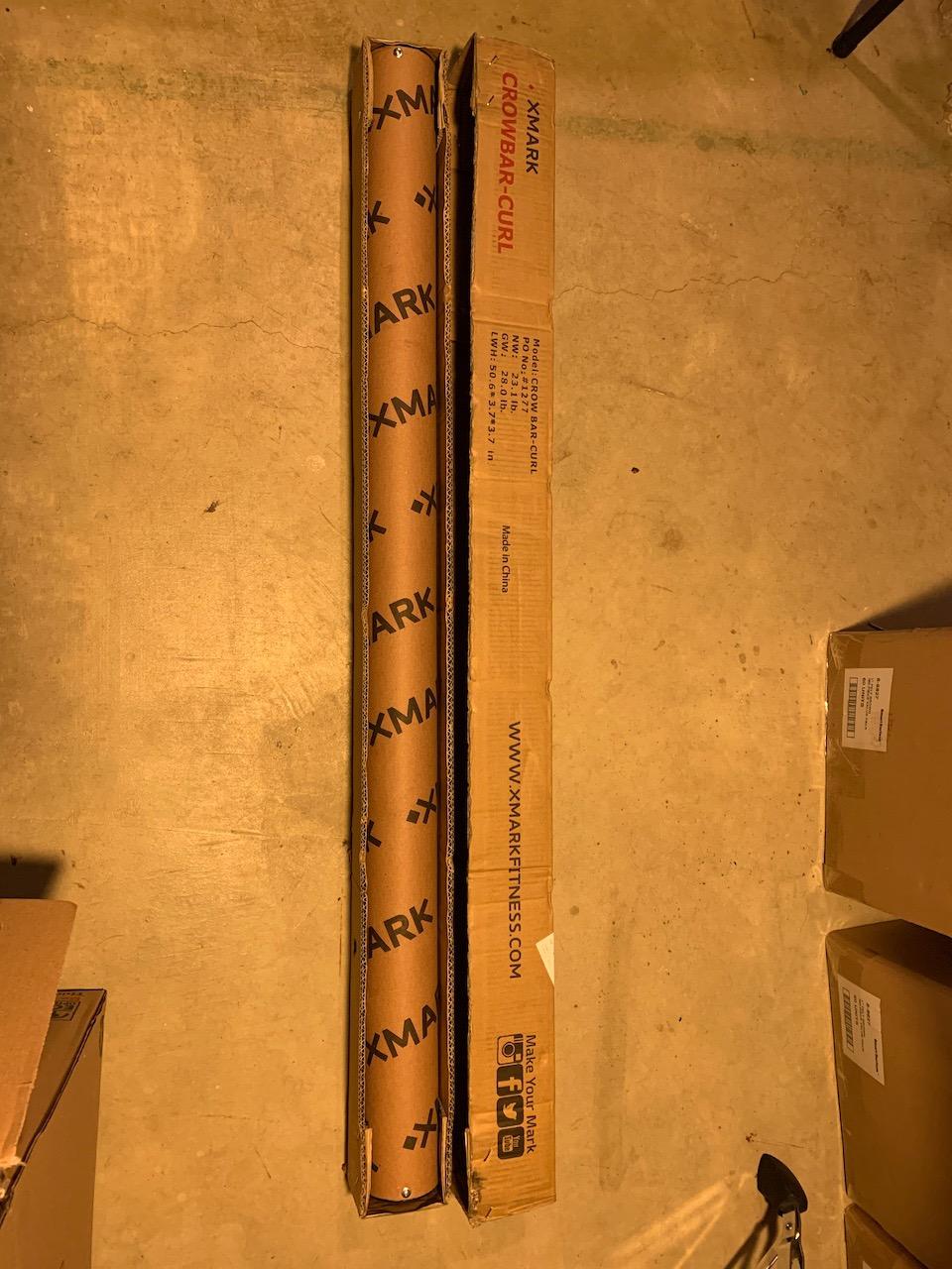 XMark CROWBAR Weight Bar, Olympic Barbell and Weight Plates customer photo 1