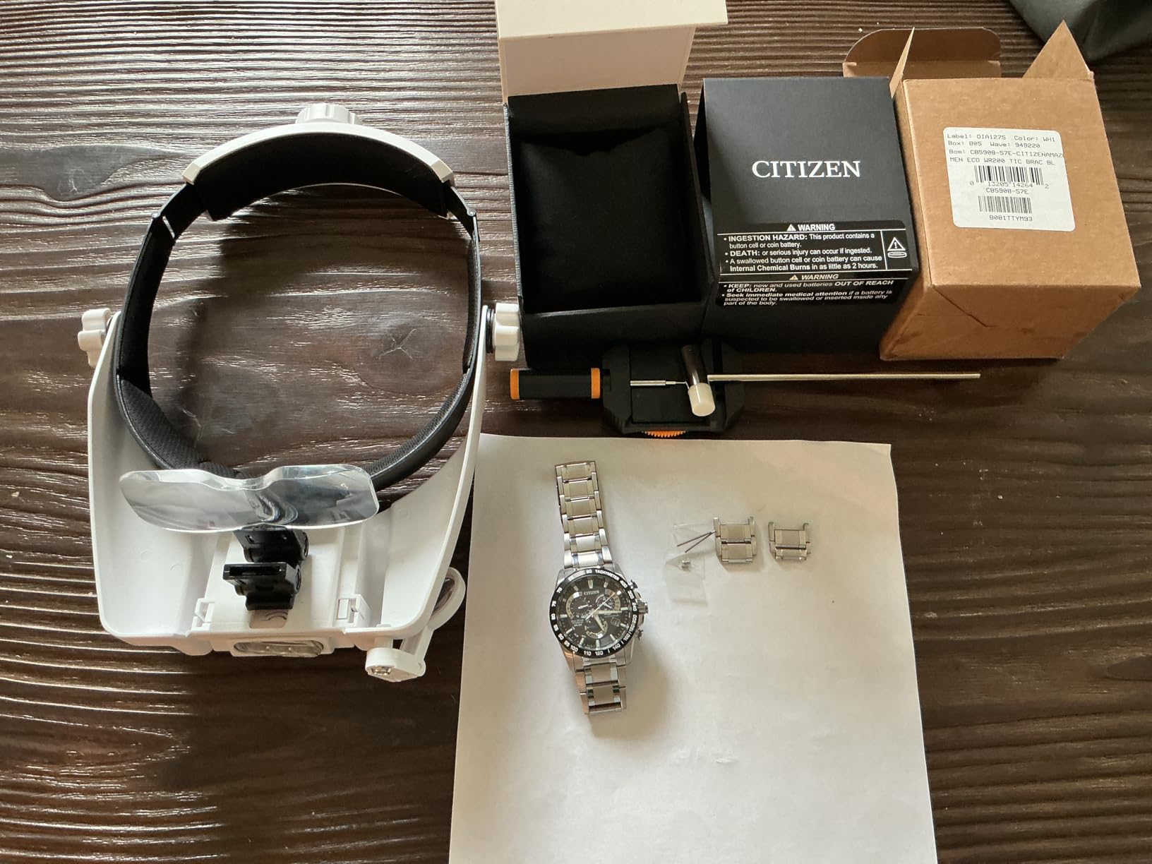Men's Eco-Drive Sport Luxury PCAT Chronograph Watch customer photo 2