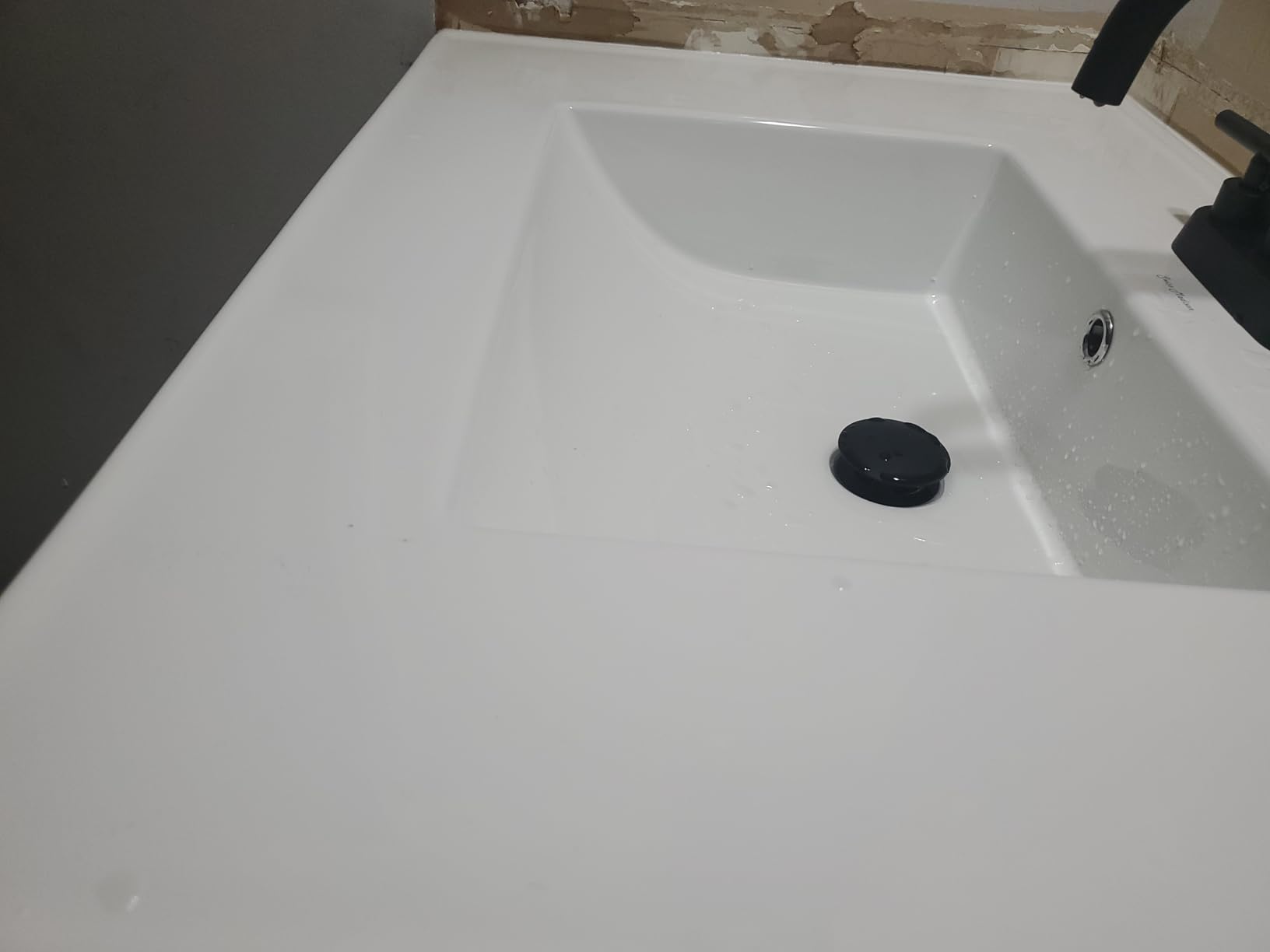 Swiss Madison Well Made Forever SM-VT328-3 Voltaire Vanity Top Sink, with 3