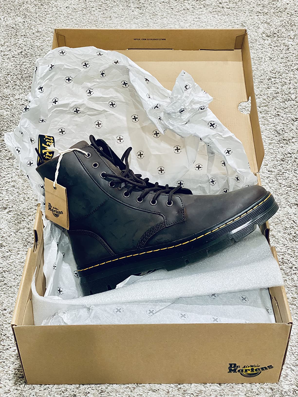 Dr. Martens Combs Leather Boot customer photo 1