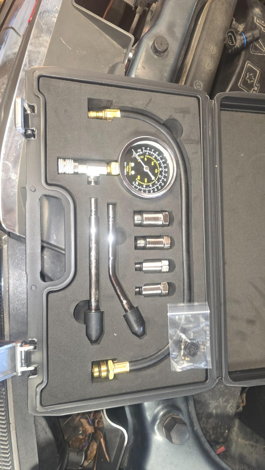 BETOOLL 8pcs Petrol Engine Cylinder Compression Tester Kit Automotive Tool Gauge customer photo 1