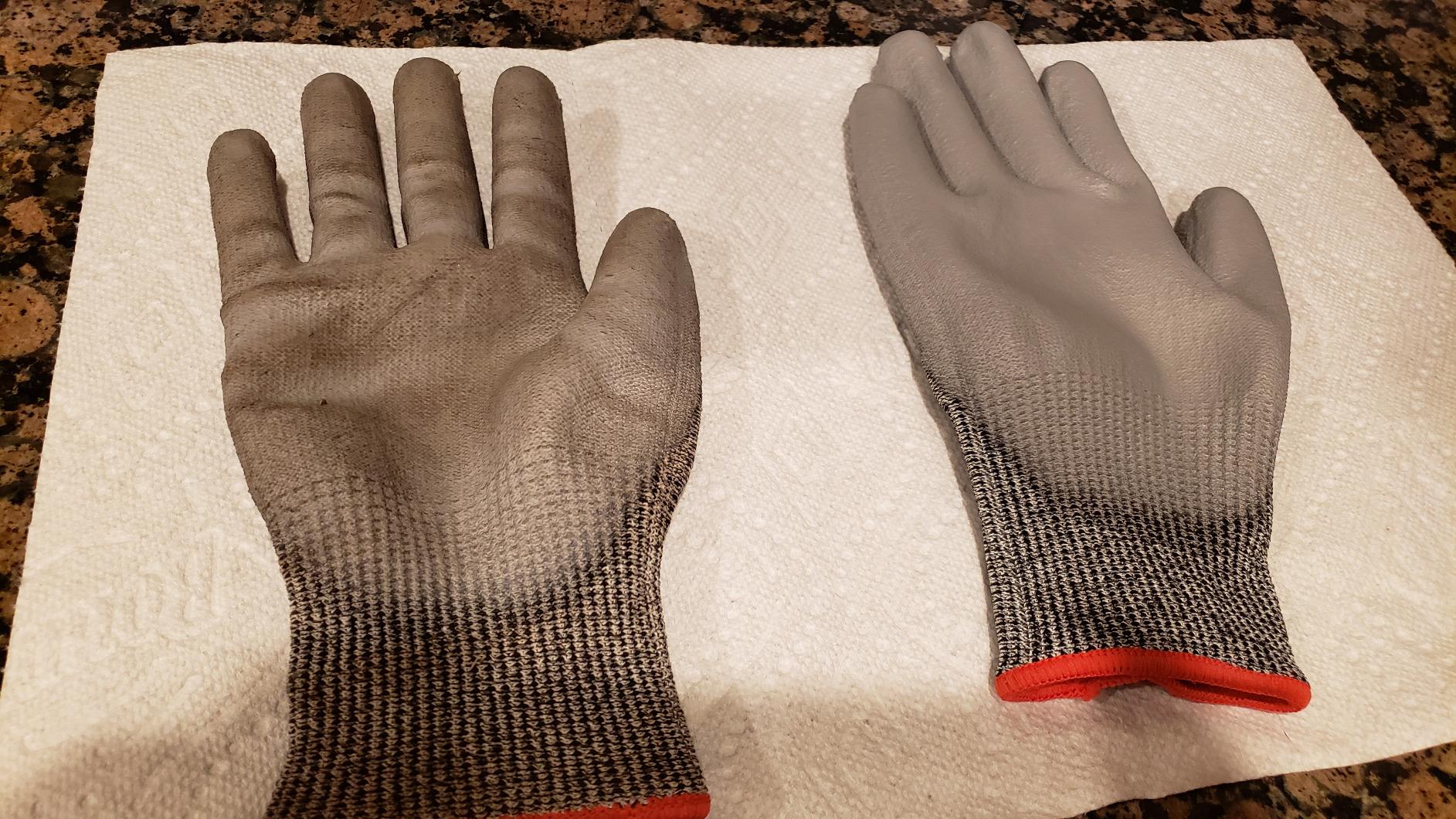 MAGID Griffin Gear ANSI A4 Sandy Nitrile Coated Work Gloves customer photo 1