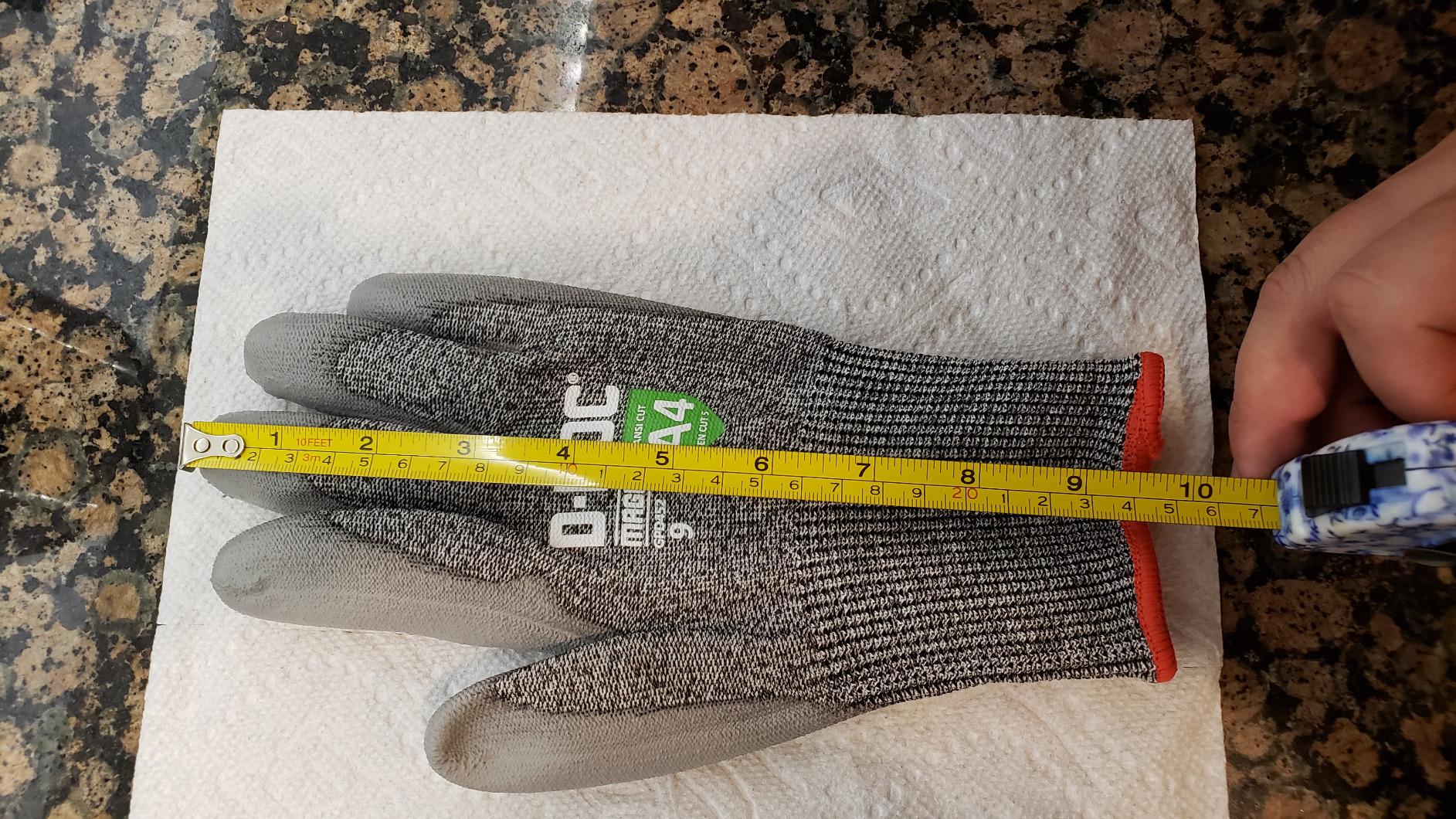 MAGID Griffin Gear ANSI A4 Sandy Nitrile Coated Work Gloves customer photo 2