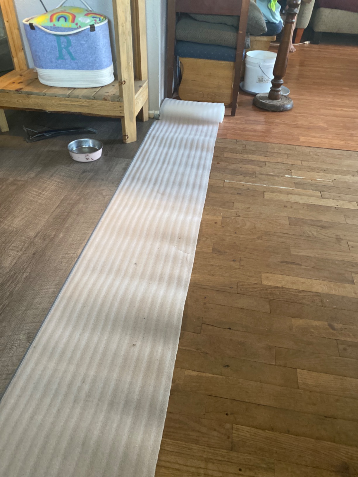 Standard Flooring Underlayment - Bestlaminate - 2mm - White - Bundle: 1000 sq.ft (10 Rolls x 100 sq.ft Each) customer photo 1
