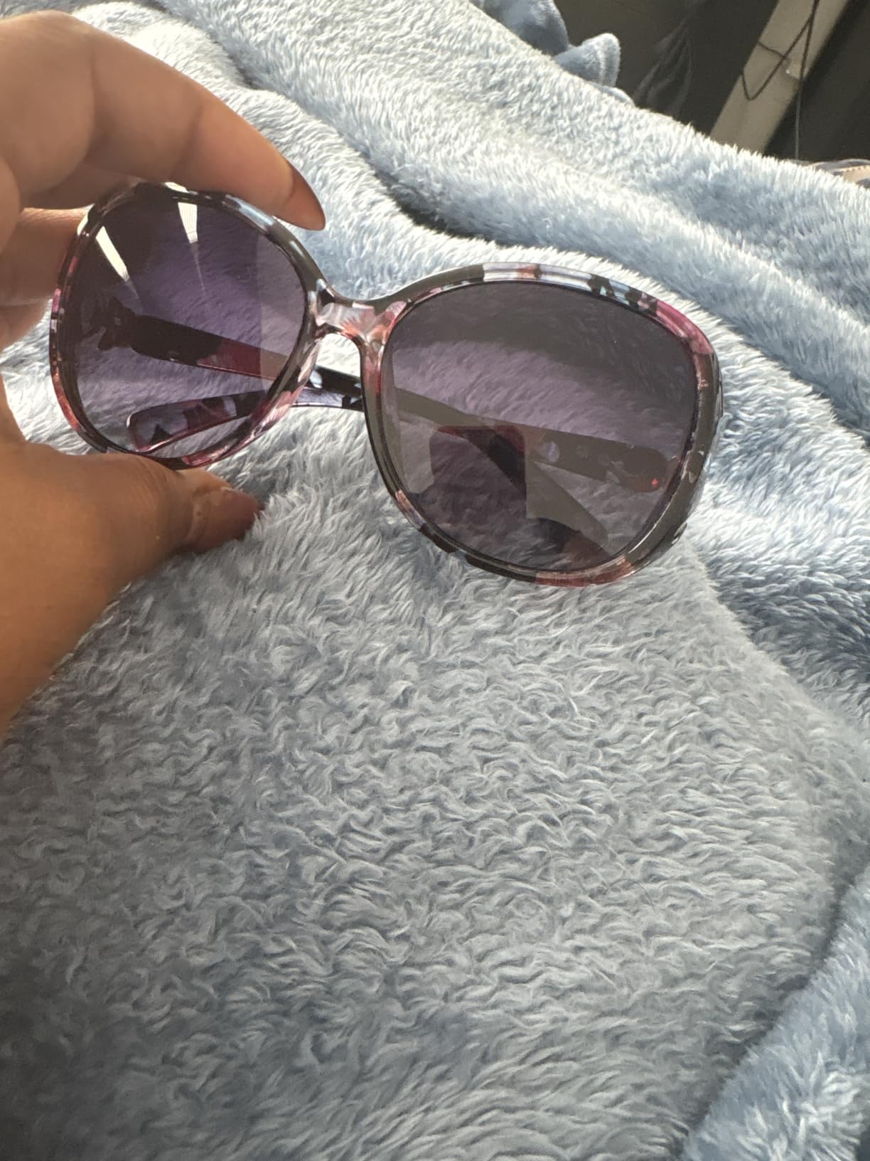 FIMILU Sunglasses for Women Trendy Polarized Sunglasses Oversized Big Sun Glasses Ladies Shades UV Protection customer photo 1