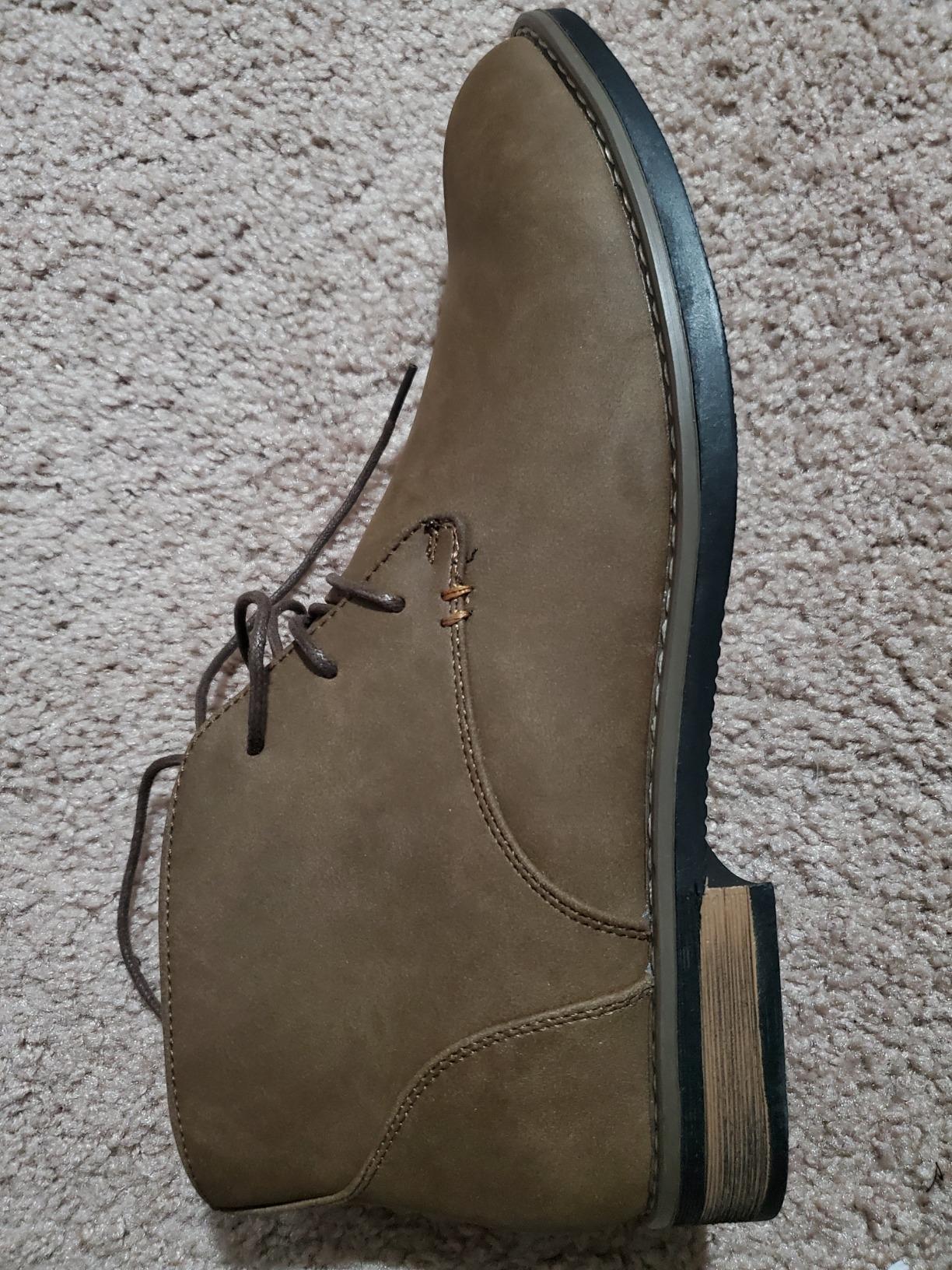 Jousen Men's Chukka Boots Lace Up Desert Ankle Boots Classic Causal Dress Boots for Men customer photo 1