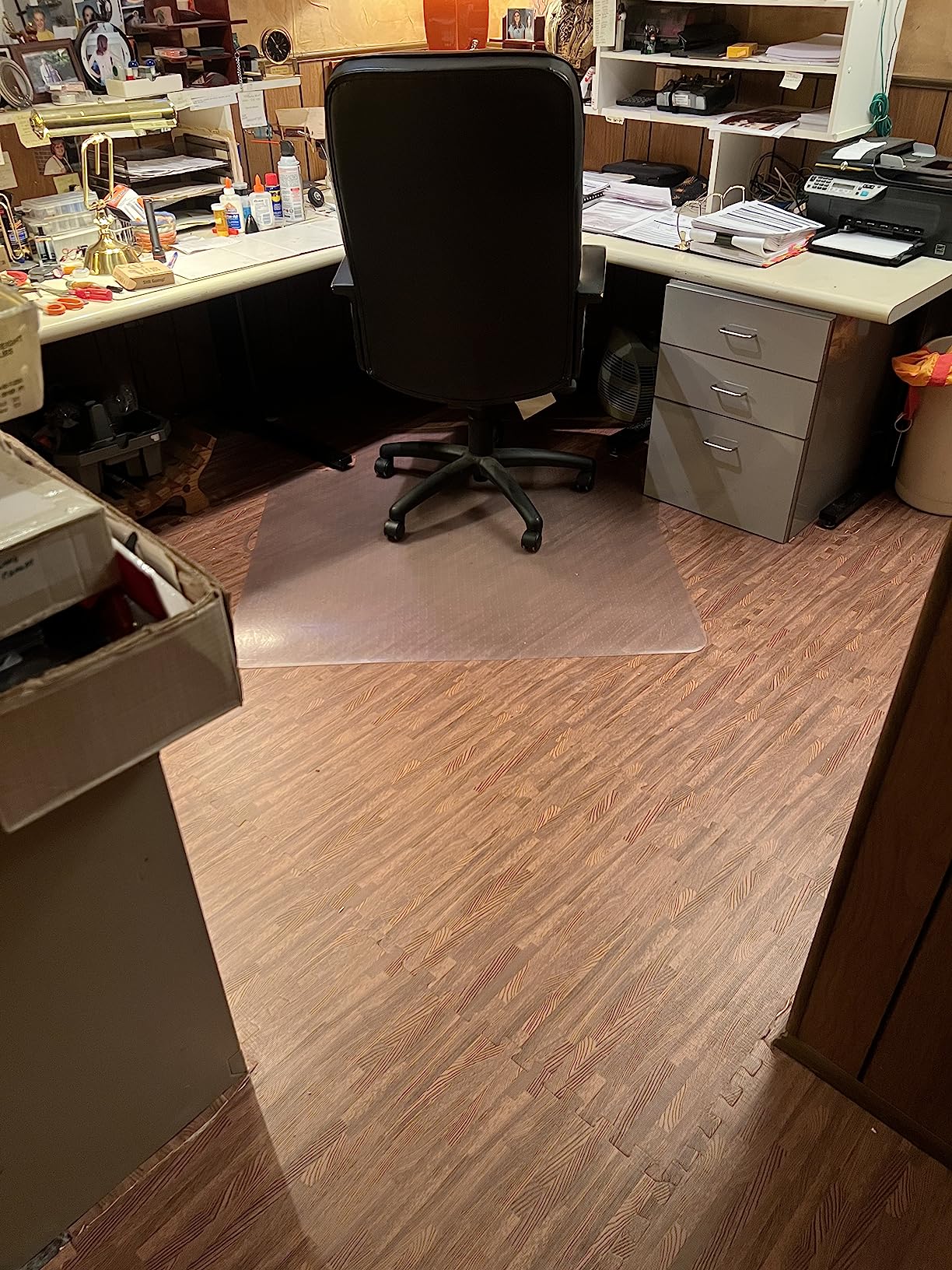 Yes4All EVA Interlocking Mats, Puzzle Floor Tiles, Foam Floor Padding with Border for Furniture, Home Space, Living Room, Garage customer photo 2