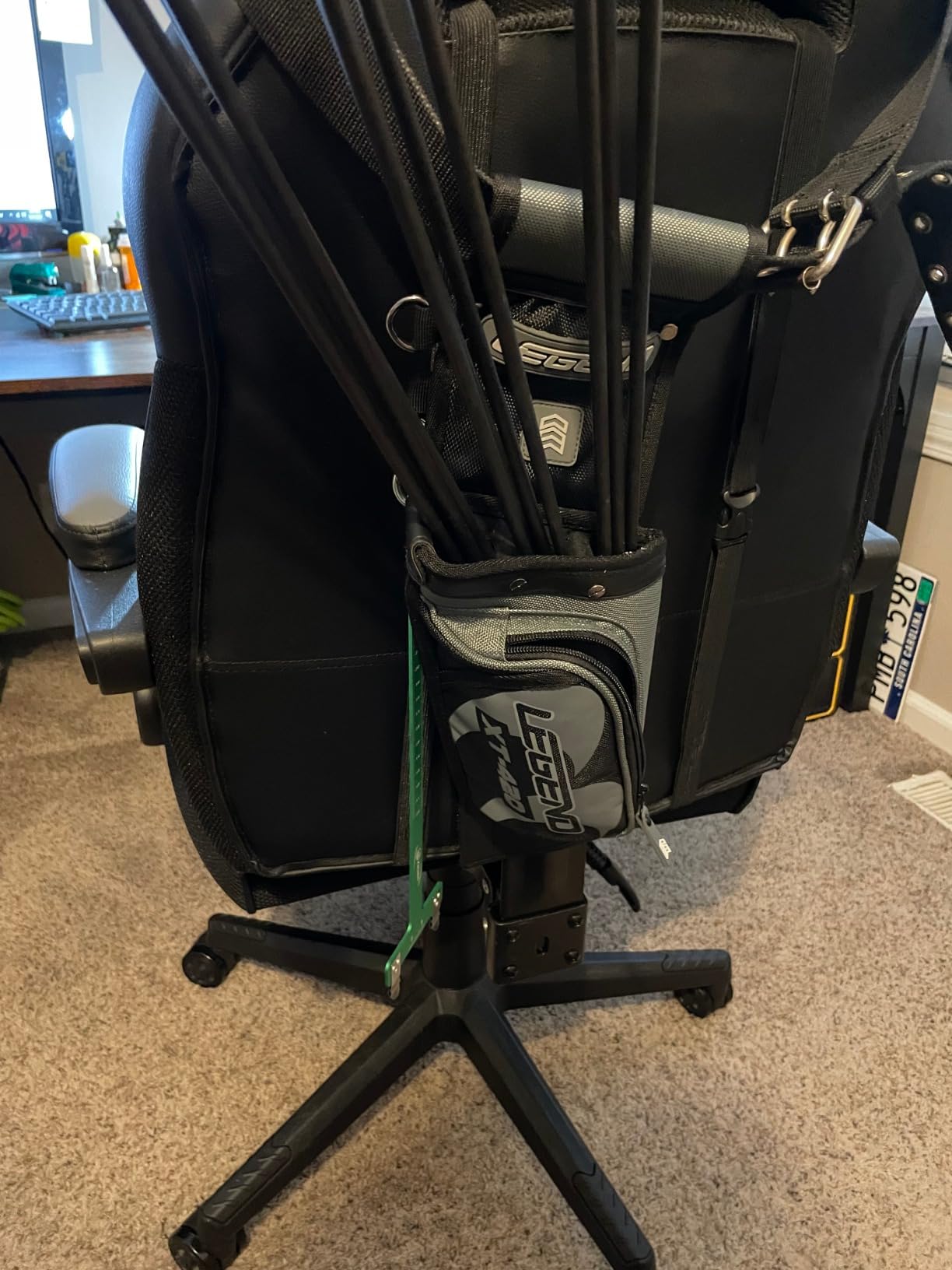 Legend XT420 Field Quiver - Left or Right-Handed Quiver Arrow Holder, Archery Quiver with 3 Arrow Tube, Durable Nylon Hip Quivers with Multiple Pockets customer photo 1
