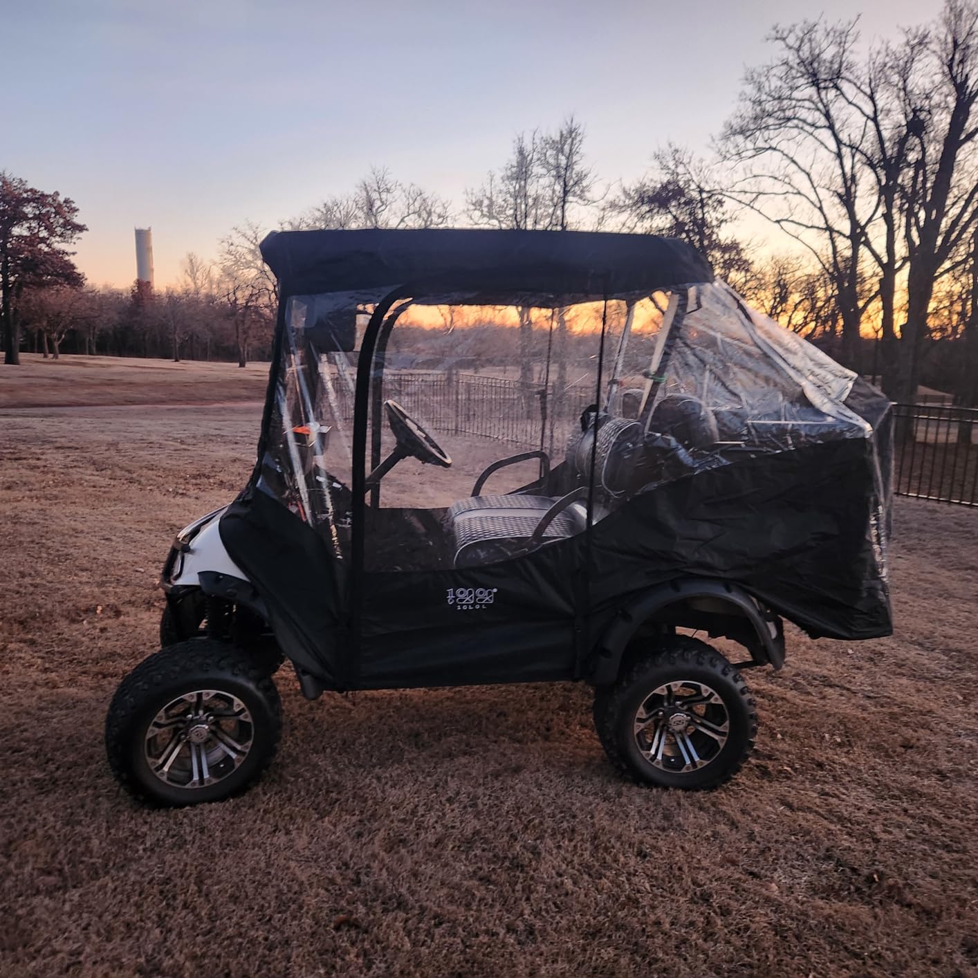 10L0L Golf Cart 4 Passenger Enclosure for Club Car Precedent/Tempo Short Roof 57.5