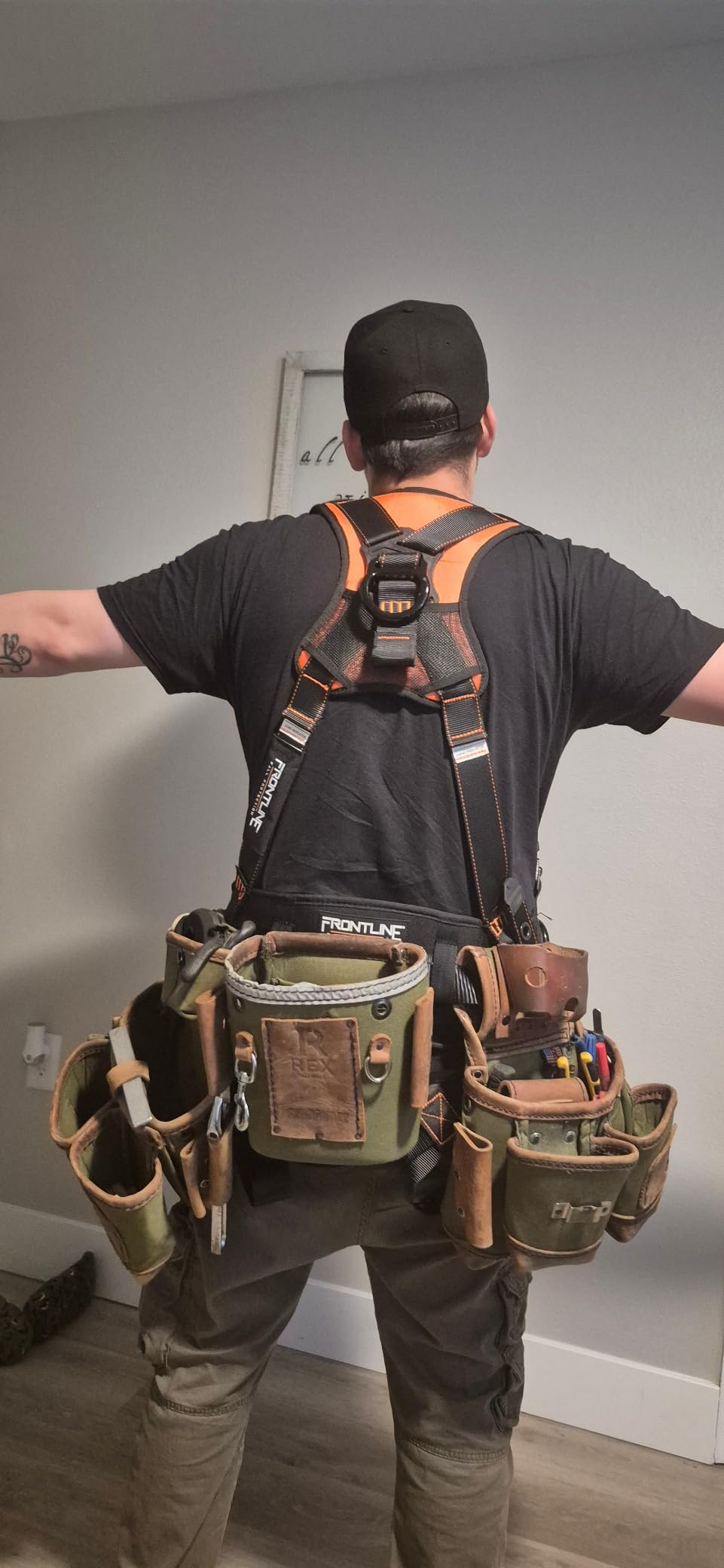 FRONTLINE FALL PROTECTION Harnesses + D-Ring + Multiple Styles + OSHA and ANSI compliant customer photo 2
