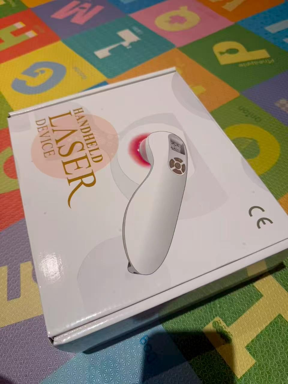 Portable Handheld Cold Laser Light Therapy Device for Humans & Dogs, Red Light Therapy for Body Pain Relief, with Pulse Function(808nm&650nm) customer photo 1