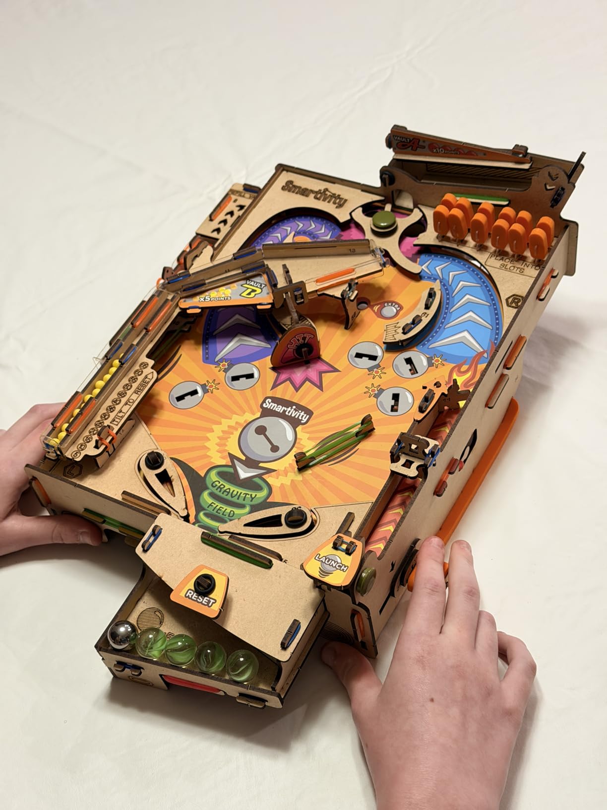 Smartivity DIY Pinball Machine for Kids 8-14 Years Old | Global Award Winning Arcade Game | Build Your Own Pinball | STEM Toy for Boys & Girls customer photo 2