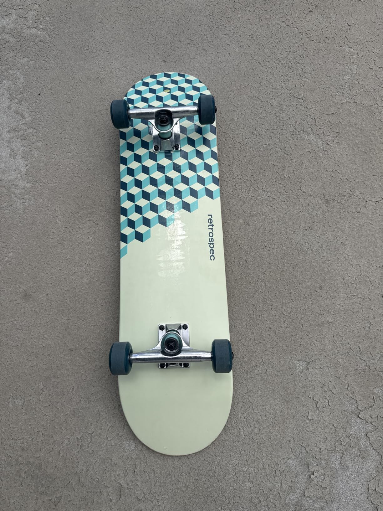 Retrospec Alameda Skateboard Complete | Canadian Maple Wood Deck w/ 5.5 Inch Aluminum Alloy Trucks for Commuting, Cruising, Carving & Downhill Riding customer photo 2