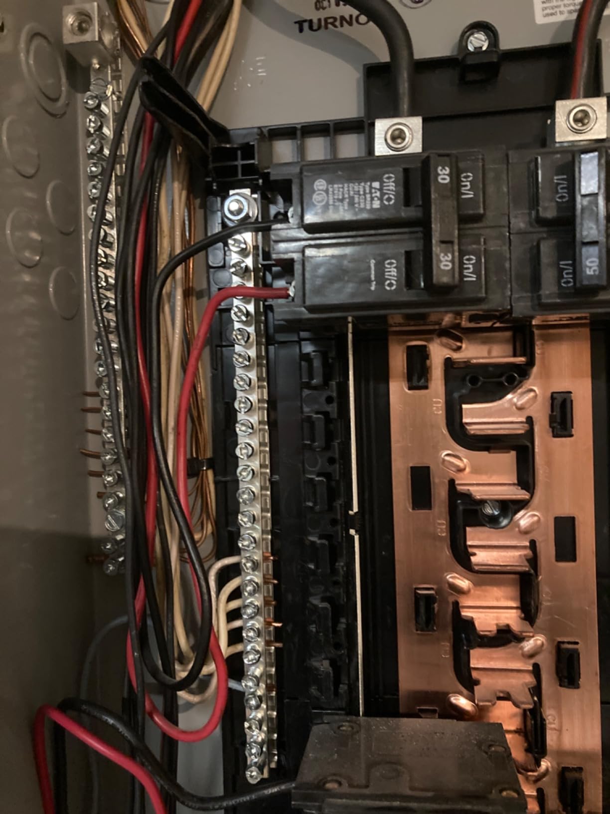 PN Series 125 Amp 30-Space 48-Circuit Main Lug Plug-On Neutral Load Center Indoor with Copper Bus customer photo 2