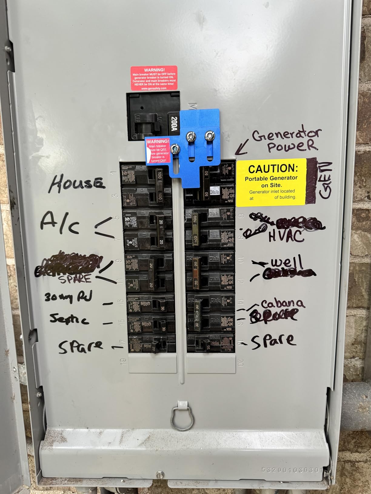 SM200 Generator Interlock Kit for Siemens & Murray 150A and 200A Panels - Made in USA customer photo 2