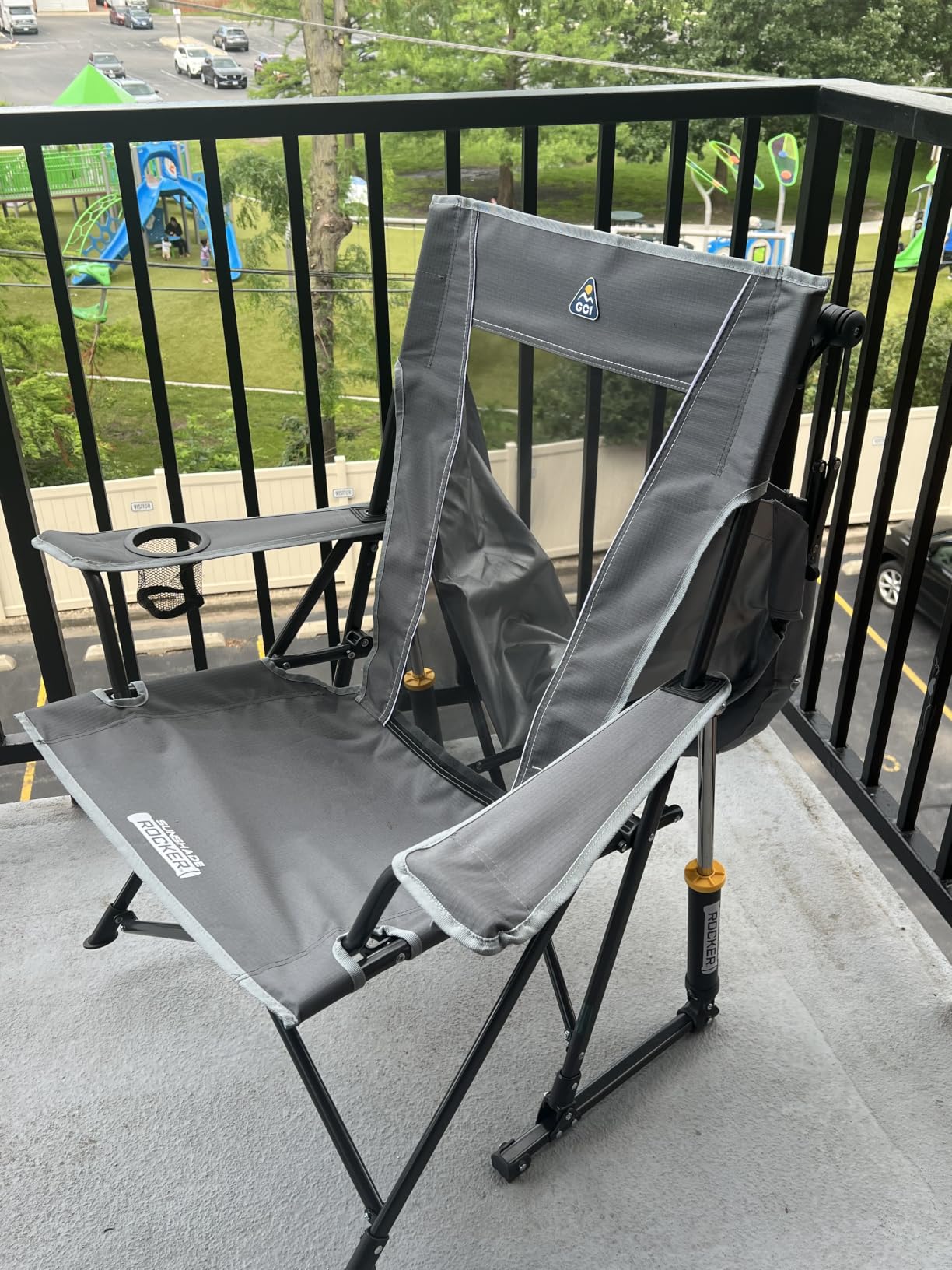 GCI Outdoor Sunshade Rocker Outdoor Rocking Chair with Canopy customer photo 1