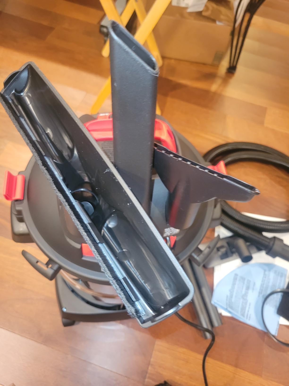 Shop-Vac 12 Gallon 6.0 Peak HP Wet/Dry Vacuum, Stainless Steel Tank, 3 in 1 Function Portable Shop Vacuum with Attachments, Drain Port, Ideal for Jobsite, Garage & Workshop. 5926211 customer photo 1