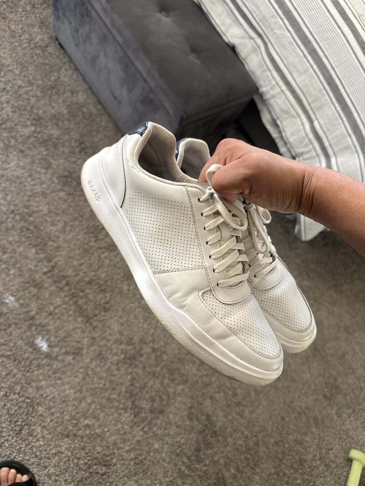 Cole Haan Men's Grand Crosscourt Perforated Sneaker customer photo 2