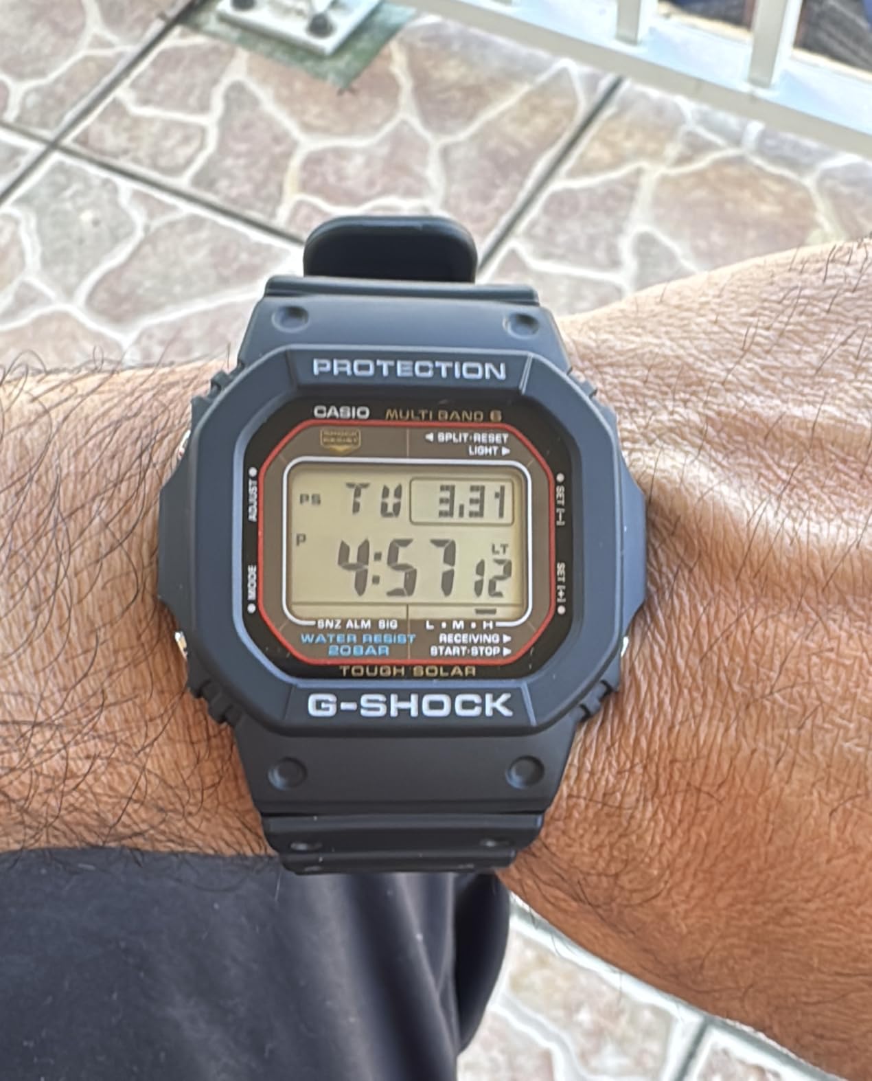 Casio Men's Digital Quartz Watch with Plastic Strap GW-M5610U-1ER, Black, 35.5 mm customer photo 1