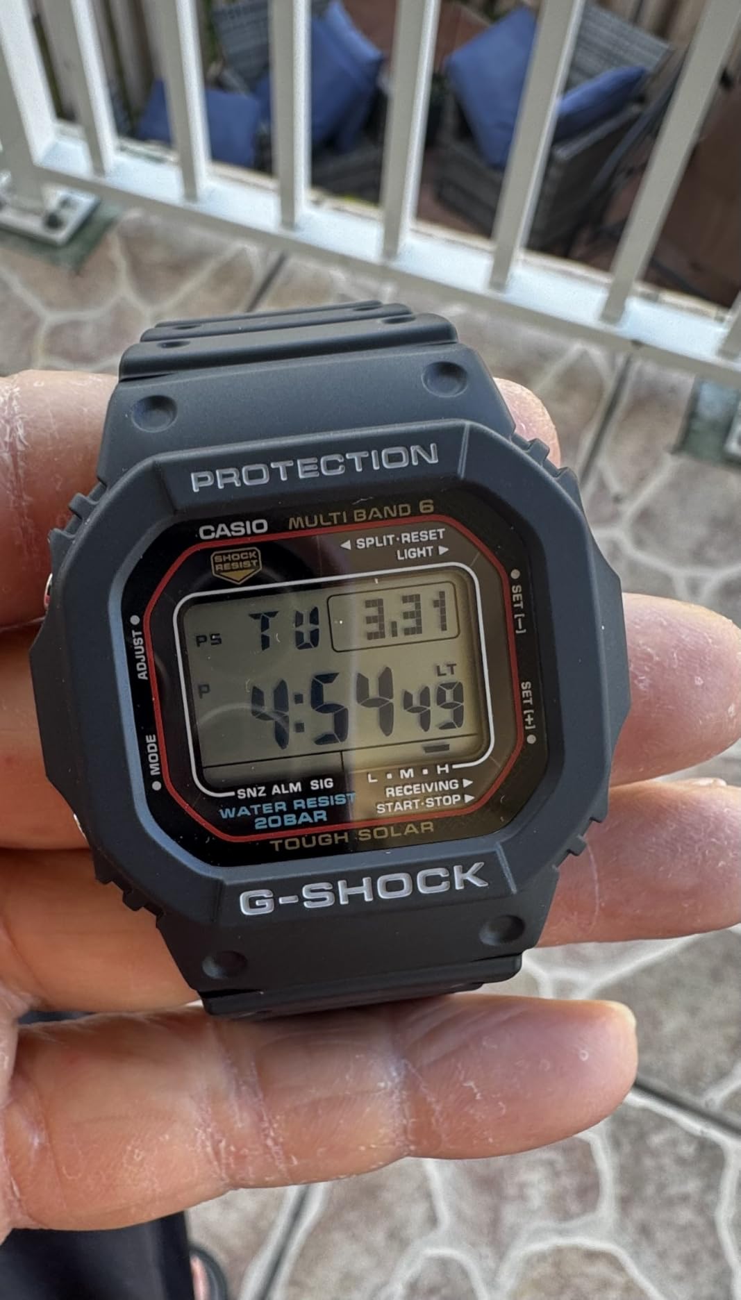 Casio Men's Digital Quartz Watch with Plastic Strap GW-M5610U-1ER, Black, 35.5 mm customer photo 2