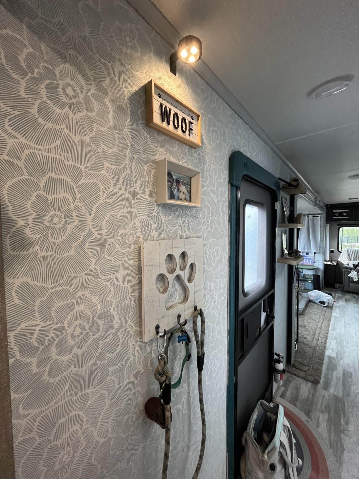 NuWallpaper by WallPops NUS4048 Saraya Peel & Stick Wallpaper, Blue customer photo 1