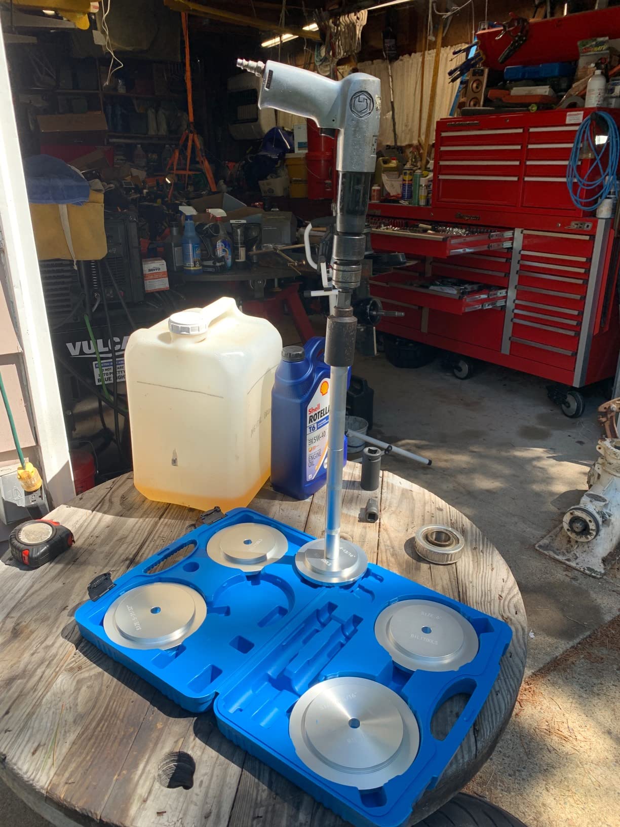 BILITOOLS Truck Hub Seal Installer Kit, Heavy Duty for Class 7 & Class 8 | Bearing Race and Seal Driver Set, Seal Installer Kit, Portable Storage Case customer photo 1