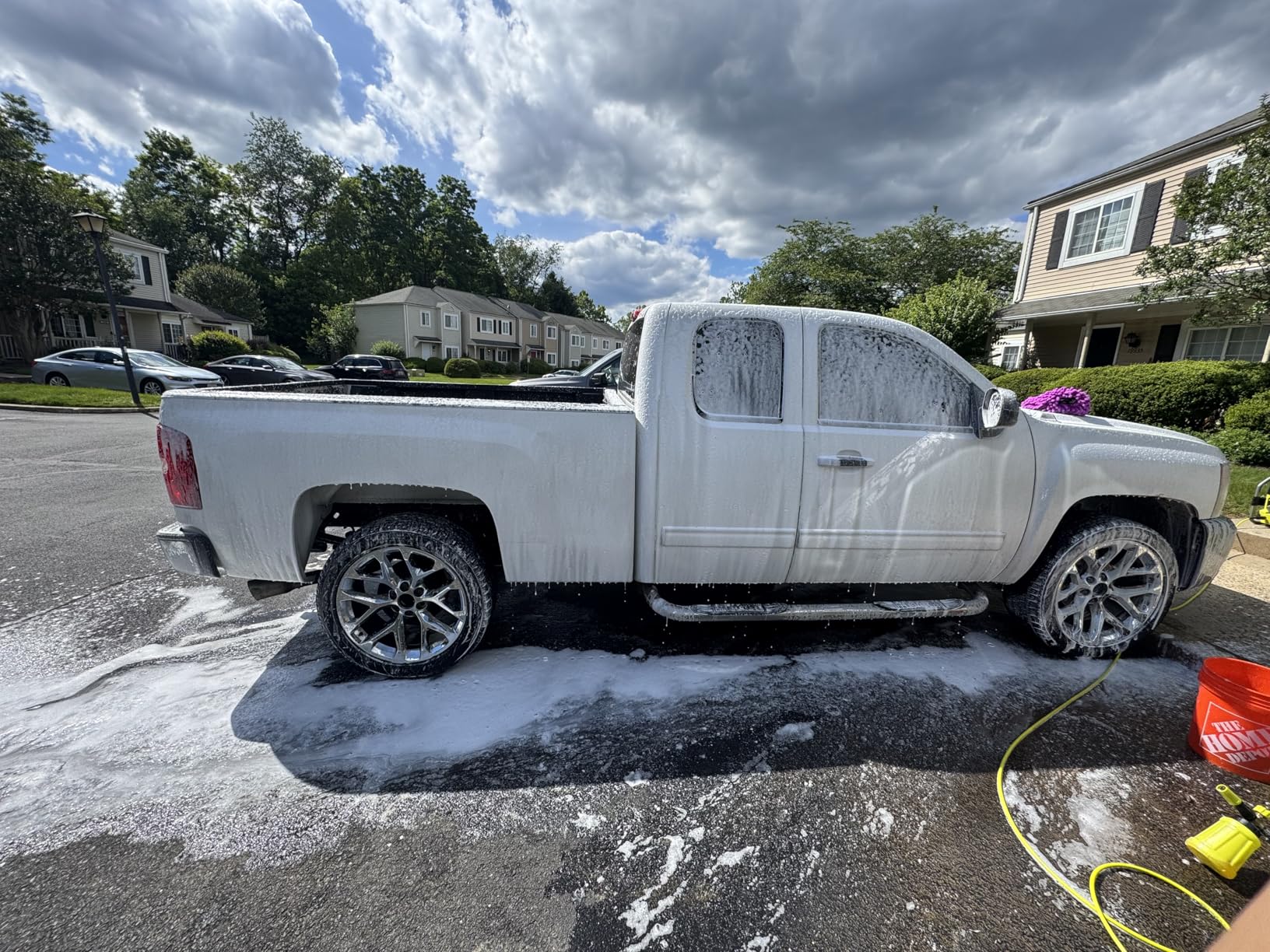 M MINGLE High Pressure Washer Gun Snow Foam Lance, 4000 PSI Cannon Foam Blaster Power Washer with 1/4