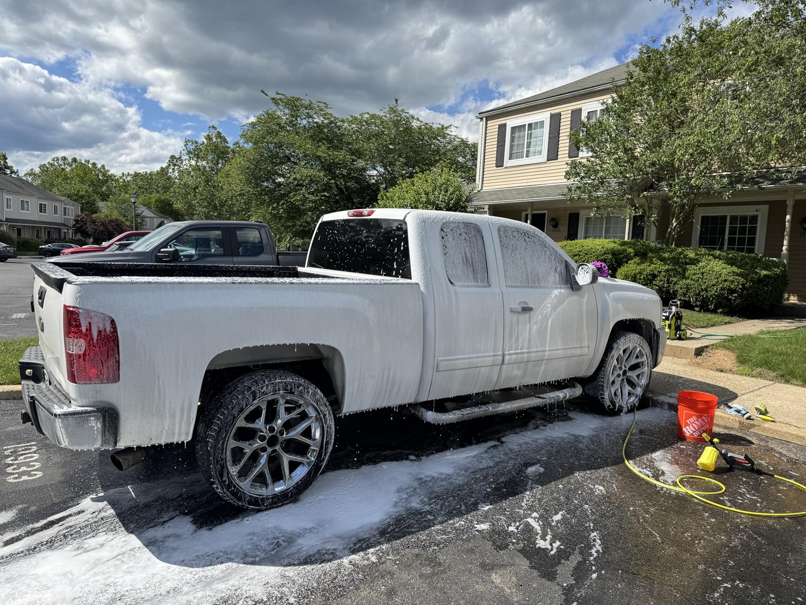 M MINGLE High Pressure Washer Gun Snow Foam Lance, 4000 PSI Cannon Foam Blaster Power Washer with 1/4