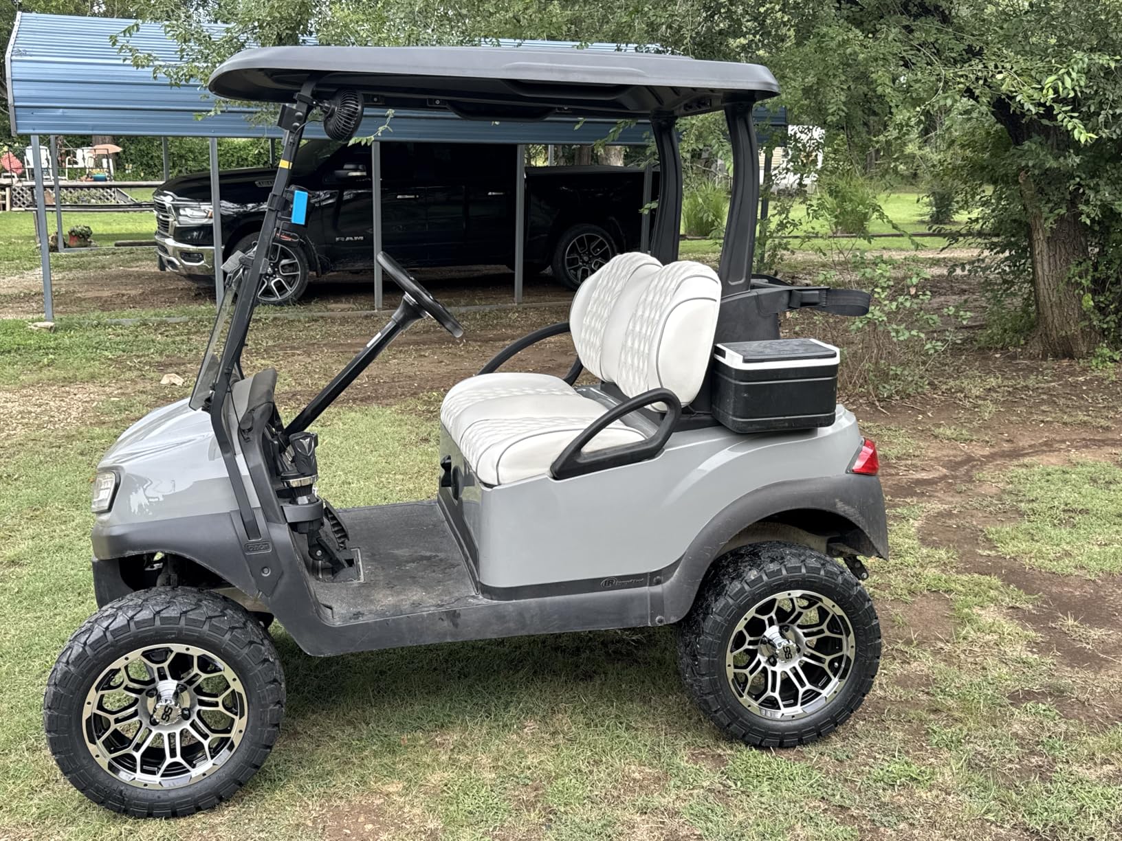 MadJax King XD Lift Kit Compatible with Club Car Precedent Golf Cart | Fits 2004-2021 Precedent, 2017-Up Onward, 2018-Up Tempo, and 2022-Up V4L / Villager 2 Models | 4 Inch customer photo 2