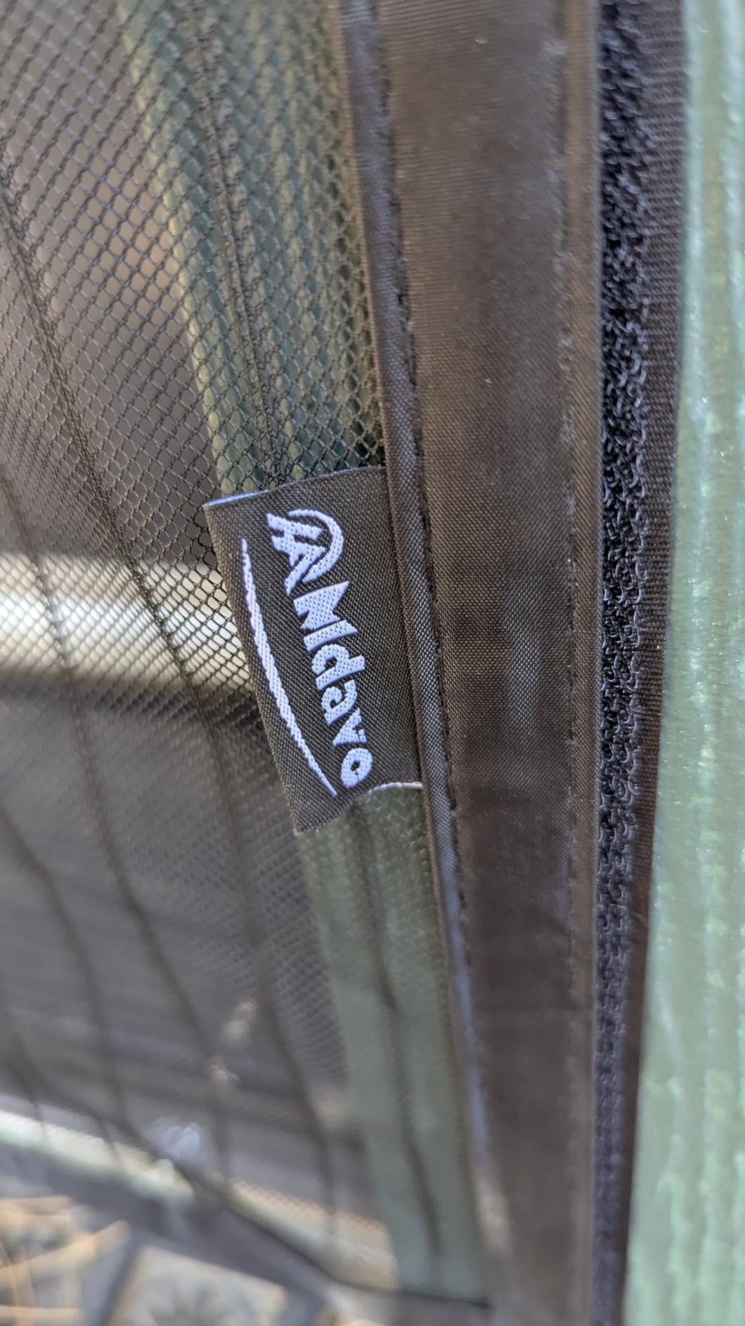 Mesh Screen with Magnetic Closure-Keeps Bugs Out Let Breeze in, Heavy Duty - Pet and Kid Friendly, Works with Front, Sliding Doors (38 x 82 Inch) customer photo 1