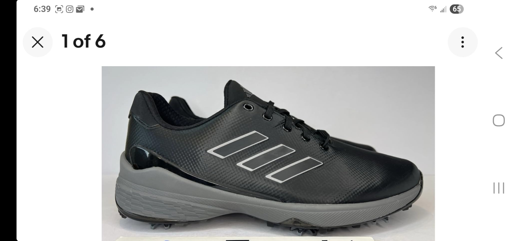 Adidas Men's ZG23 Golf Shoe customer photo 1