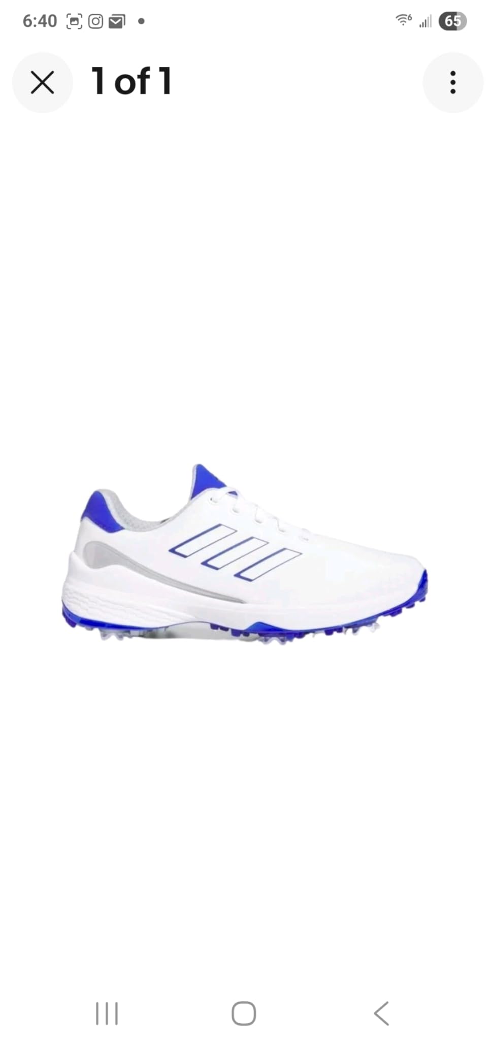 Adidas Men's ZG23 Golf Shoe customer photo 2