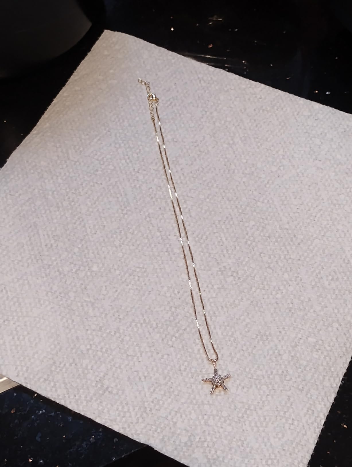 Minimalist Thin Gold Chain 18K Gold Plated Thin Box Chain Necklace Short Small Gold Chain Choker Necklaces for Women customer photo 2