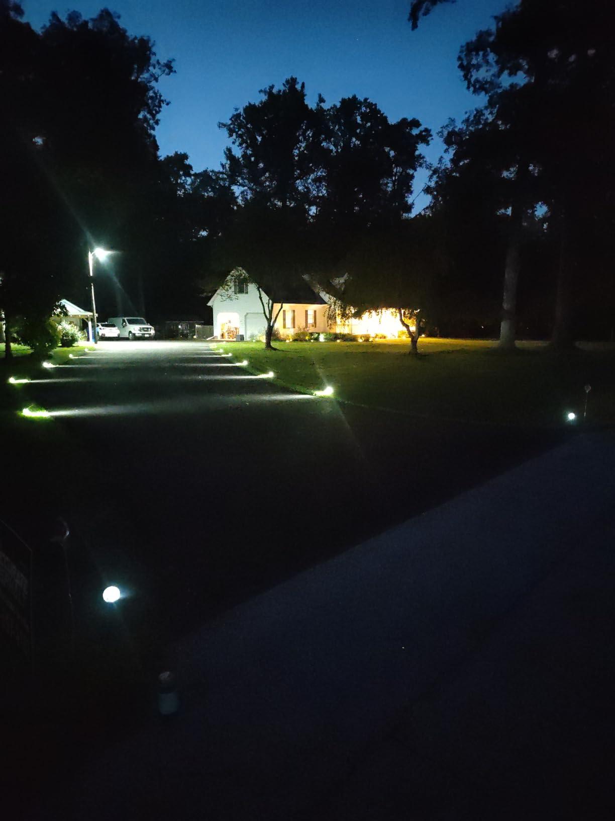 10000LM 5000K LED Barn Light Dusk to Dawn Outdoor Lighting, 2 Pcs | 80W 120V Hardwire, IP65 Waterproof, Aluminum, Outdoor Security Flood Light with Photocell,For Farmhouse Garage Yard Warehouse customer photo 1