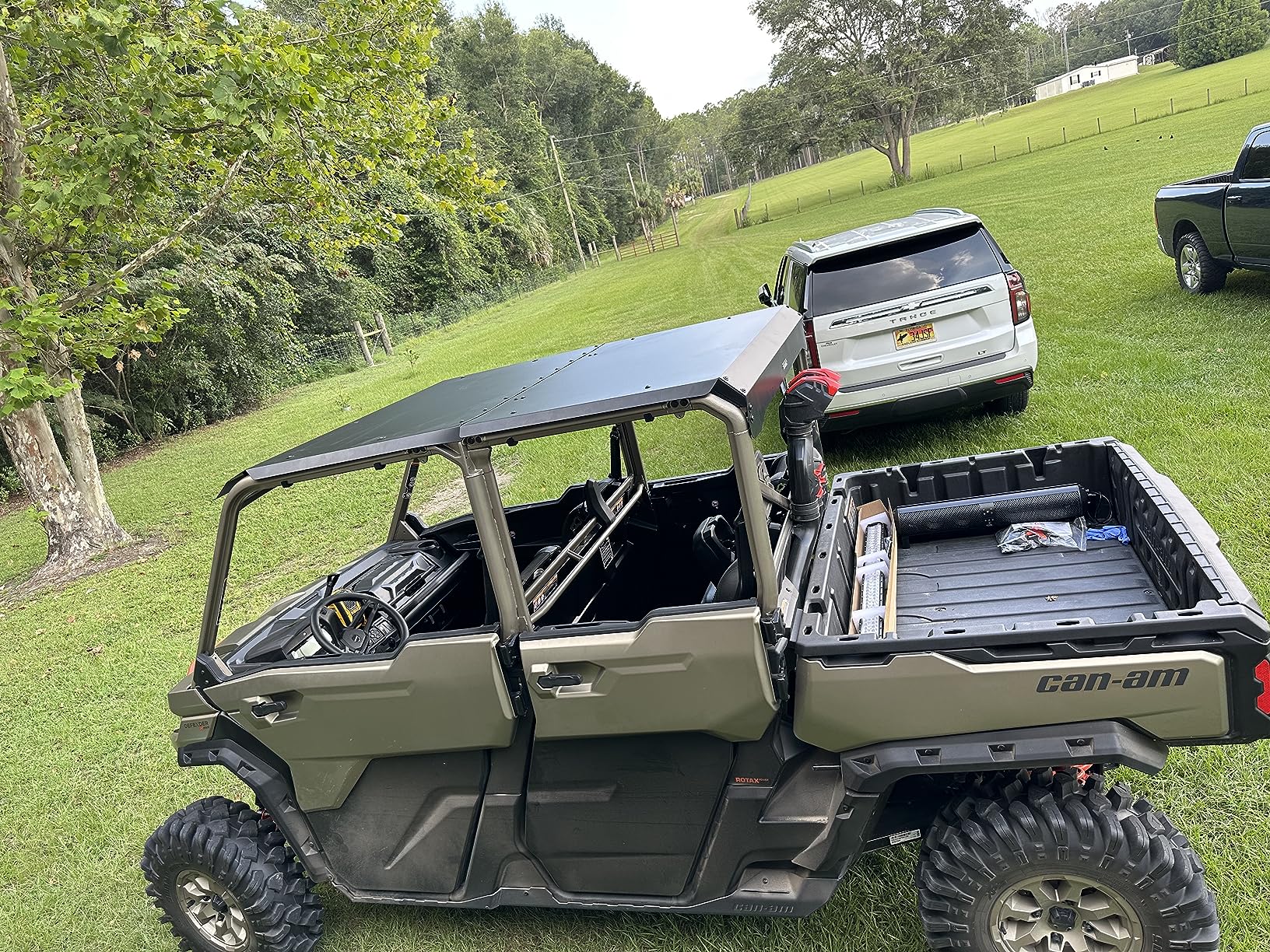 Aluminum Roof for Can-Am Defender MAX HD 7 / 8 / 9 / 10 | Protects From Elements | Sealed Edges to Prevent Leaking | USA Made! customer photo 2
