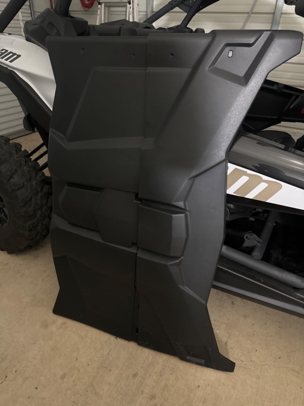 KEMIMOTO X3 Roof Top Compatible with Can Am Maverick X3 All 2-Door Models | 2-Piece Combination Sun Visor Plastic Hard Roof Replace OEM 715002902 customer photo 1