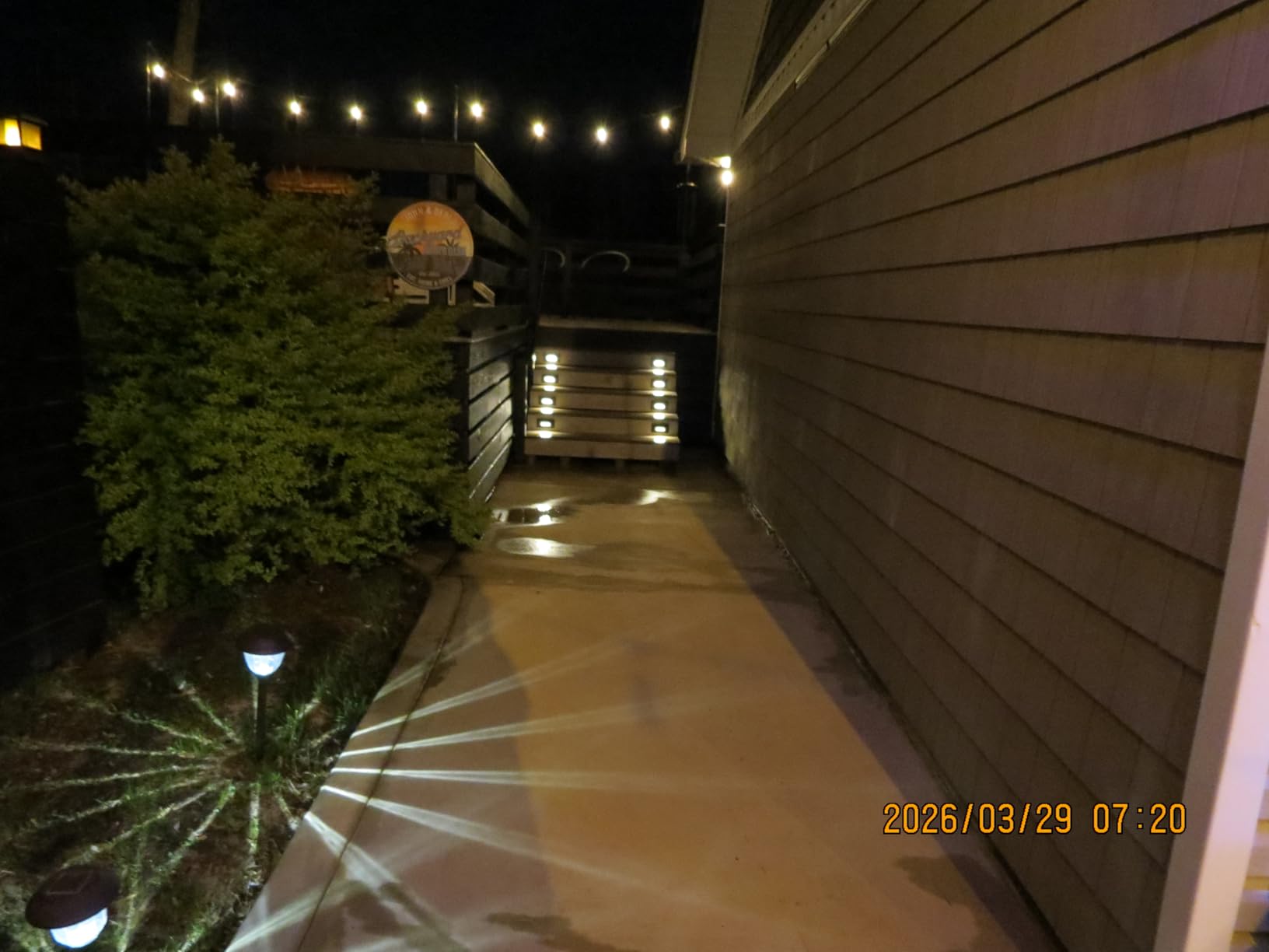 SUNVIE LED Low Voltage Step Lights 3000k Step Light Outdoor 5W Low Voltage Deck Lights with Horizontal Louver Faceplate Deck Stair Light for Stairs Fence Post Fastlock2 Connectors Included, 12 Pack customer photo 2
