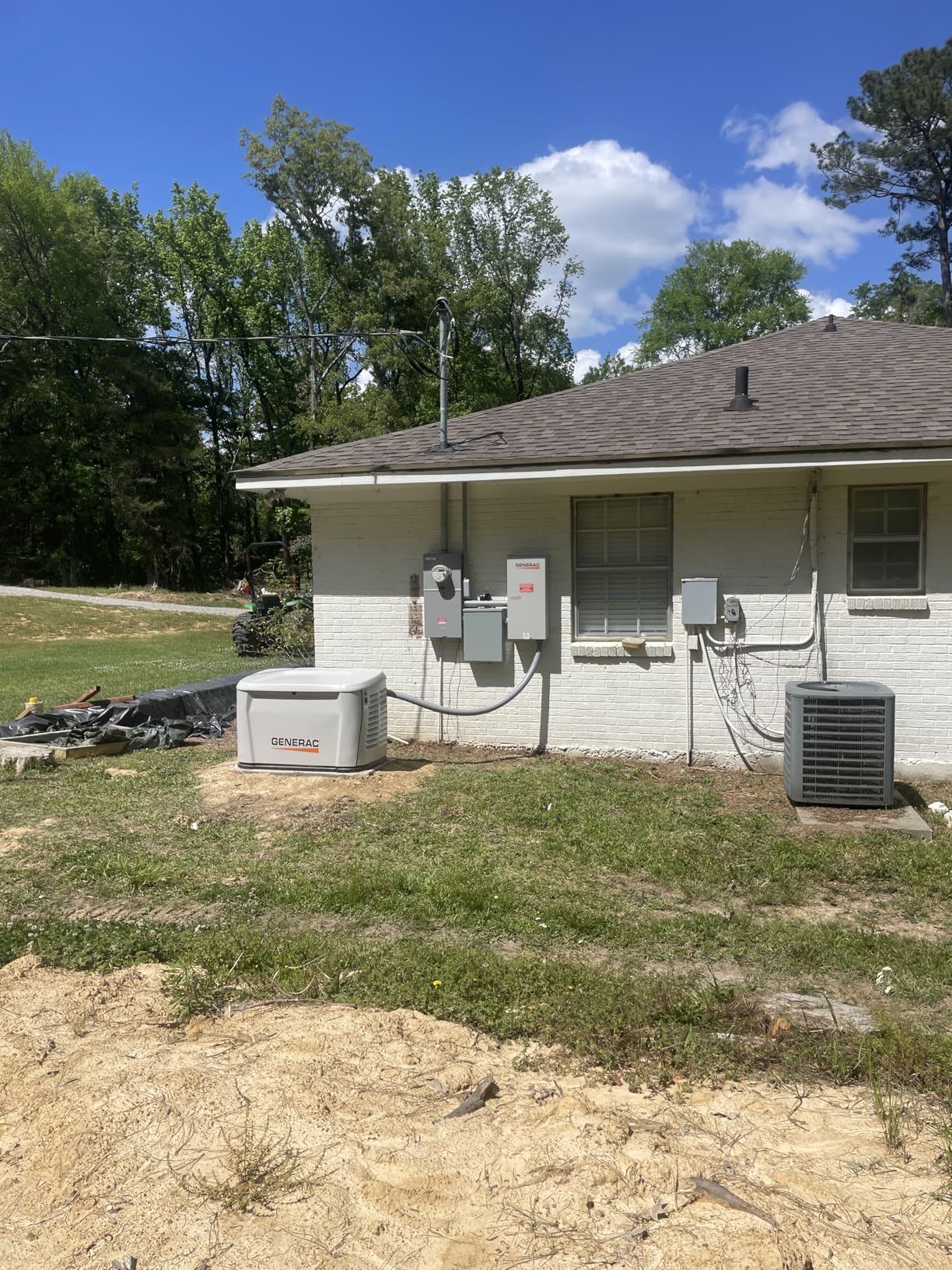 3/4inch 50ft Liquid-Tight Conduit and Connector Kit,Flexible Non-Metallic Liquid Tight Electrical Conduit Kit with 5 Straight and 3 90-Degree Connector Fittings,3/4 in. Dia customer photo 1