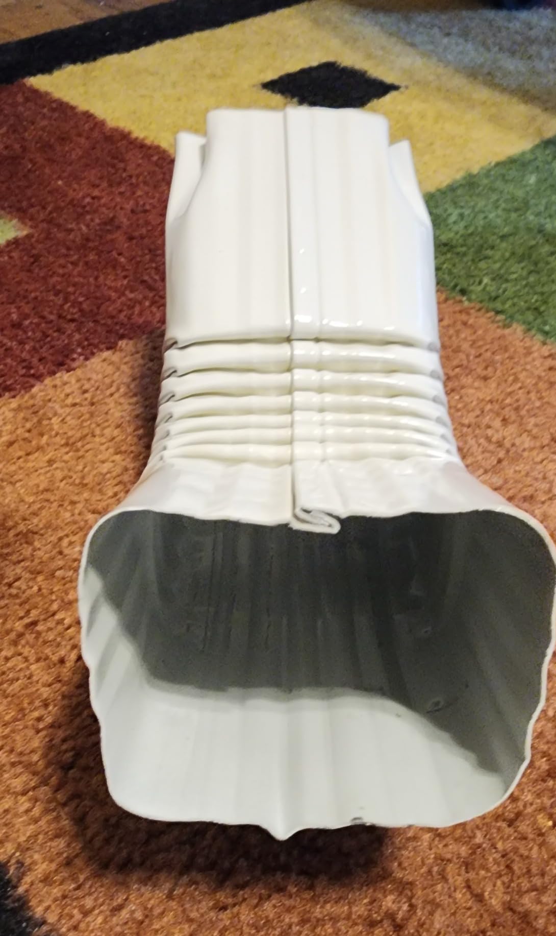 Gutter Downspout Elbow-Rain Gutter Downspout Extension High (2x3