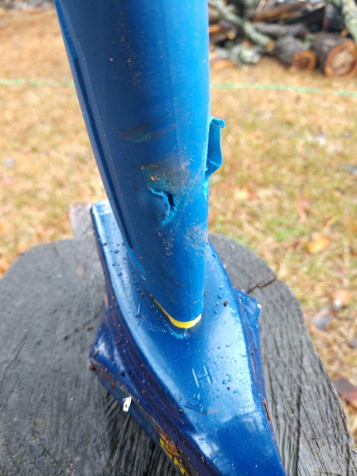 Estwing 6 lb Wood Splitting Maul with 36-Inch Fiberglass Handle - Forged Head Hardened to 50-55 HRC, Heavy-Duty Log Splitter, Model #62373 customer photo 1
