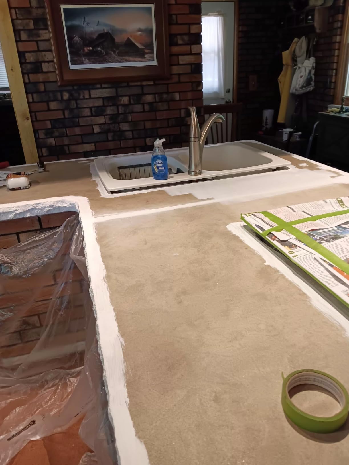 Stone Coat Countertops Epoxy Resin Kit for Countertops, Bar Tops, 2 Gallon | UV, Scratch & Heat Resistant, Food Safe for Kitchen Countertop, Tabletop, Shower Walls, Wooden Bar Top, & Art Craft Projects customer photo 2